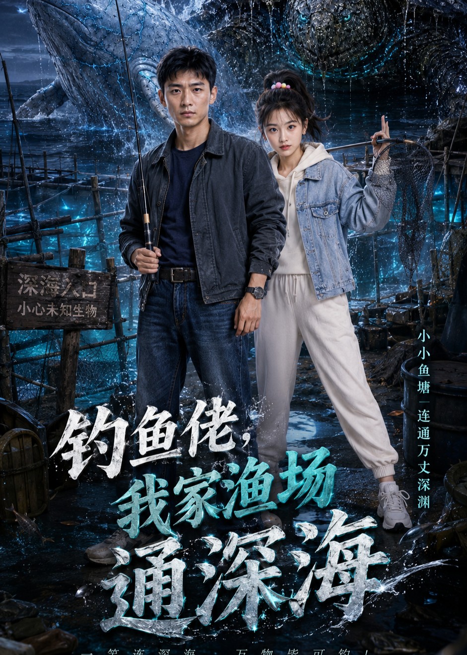 钓鱼佬，我家渔场通深海