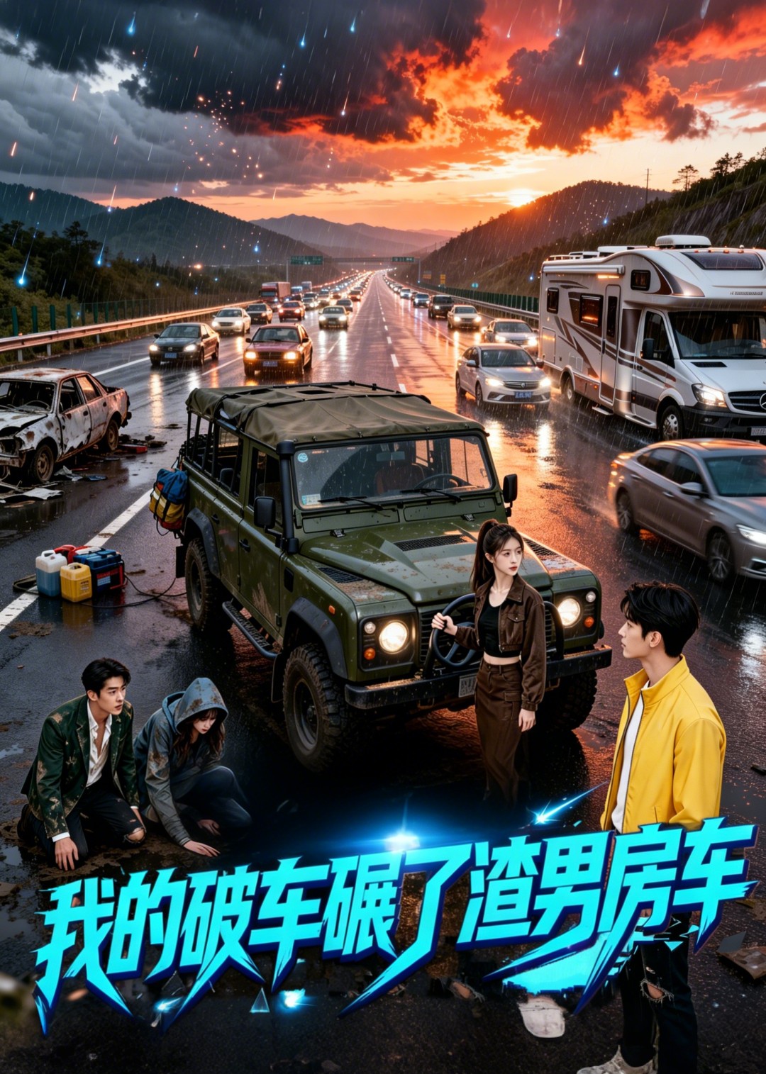 我的破车碾了渣男房车