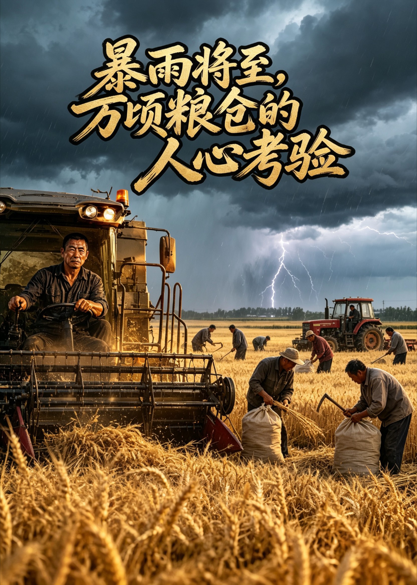 暴雨将至，万顷粮仓的人心考验