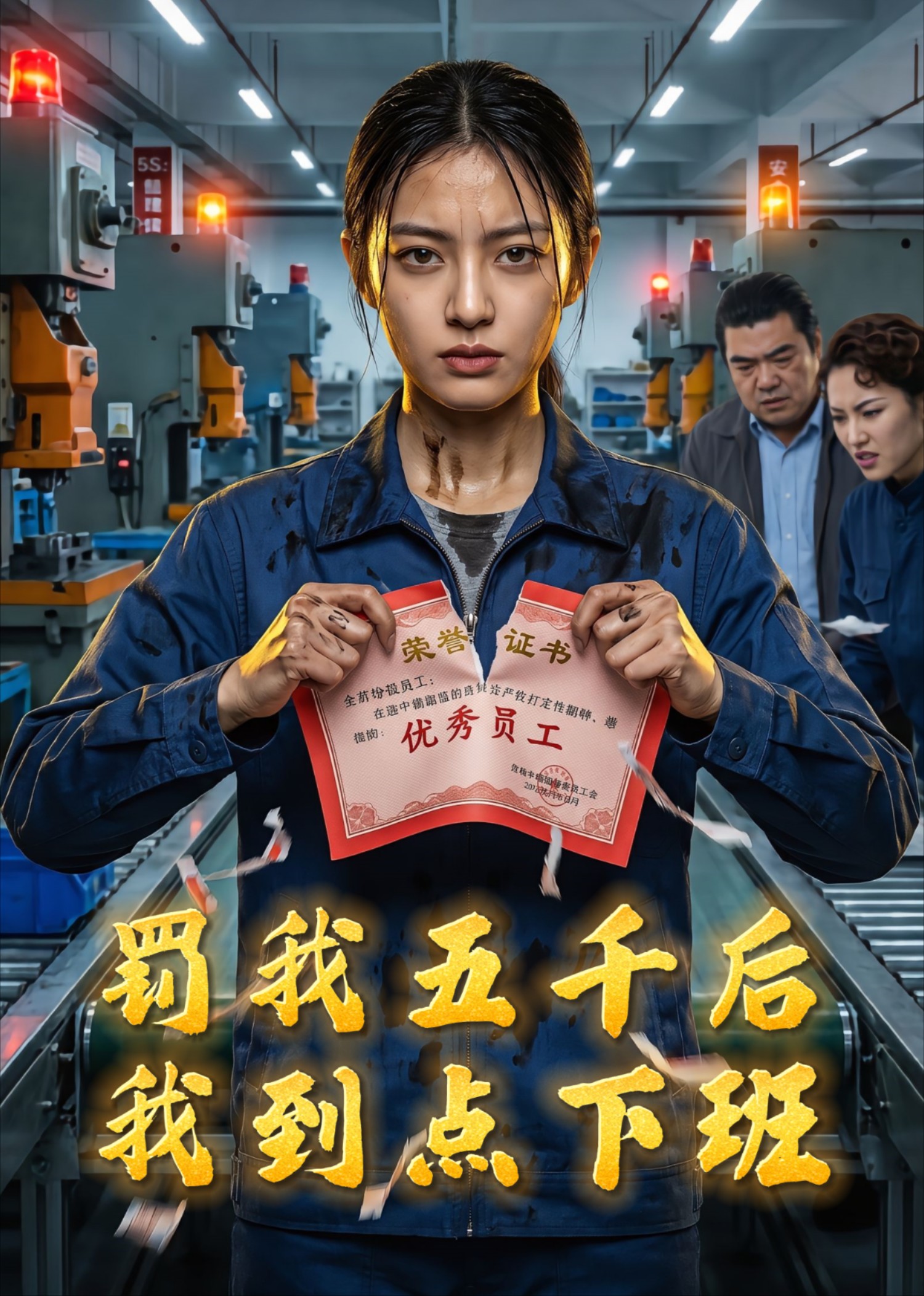 罚我五千后我到点下班