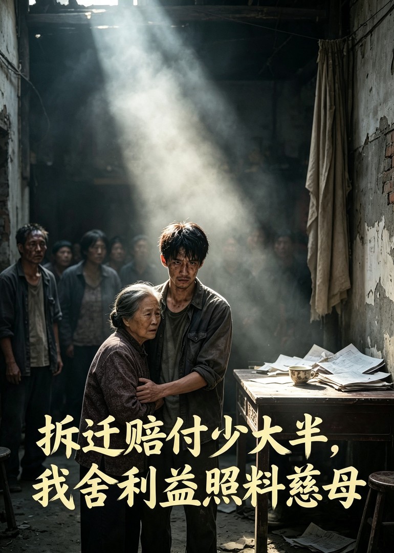 拆迁赔付少大半，我舍利益照料慈母