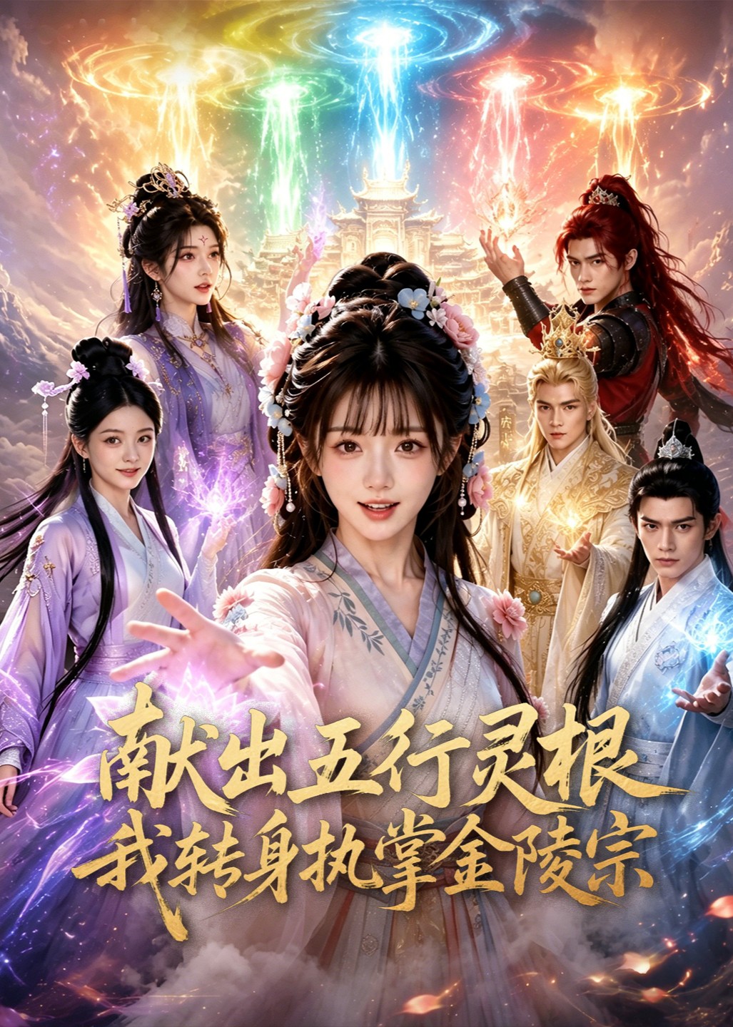 献出五行灵根我转身执掌金陵宗