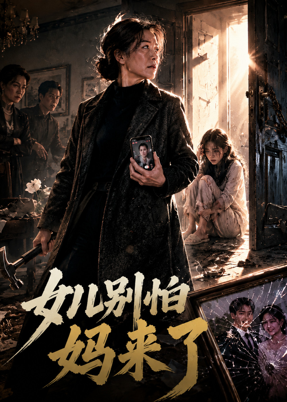 女儿别怕妈来了