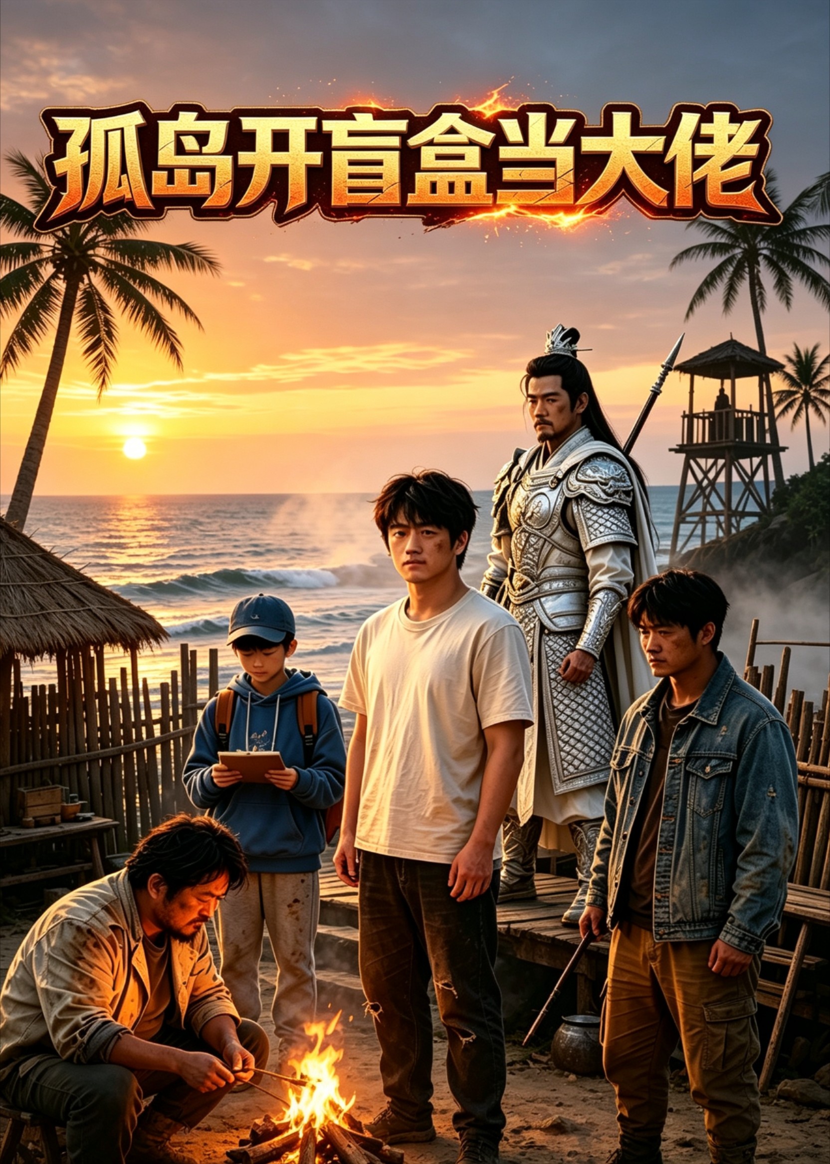 孤岛开盲盒当大佬封面图