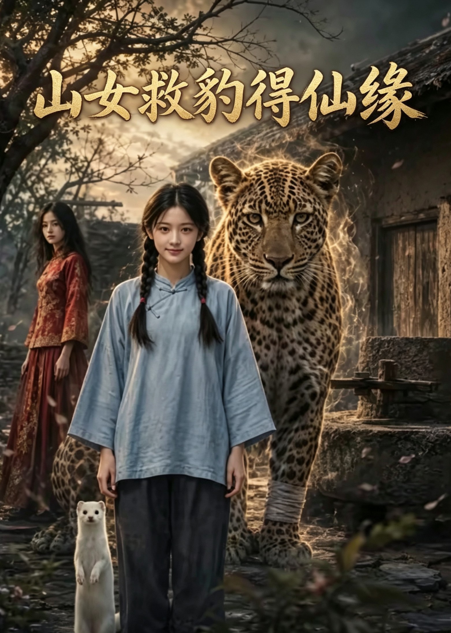 山女救豹得仙缘封面图