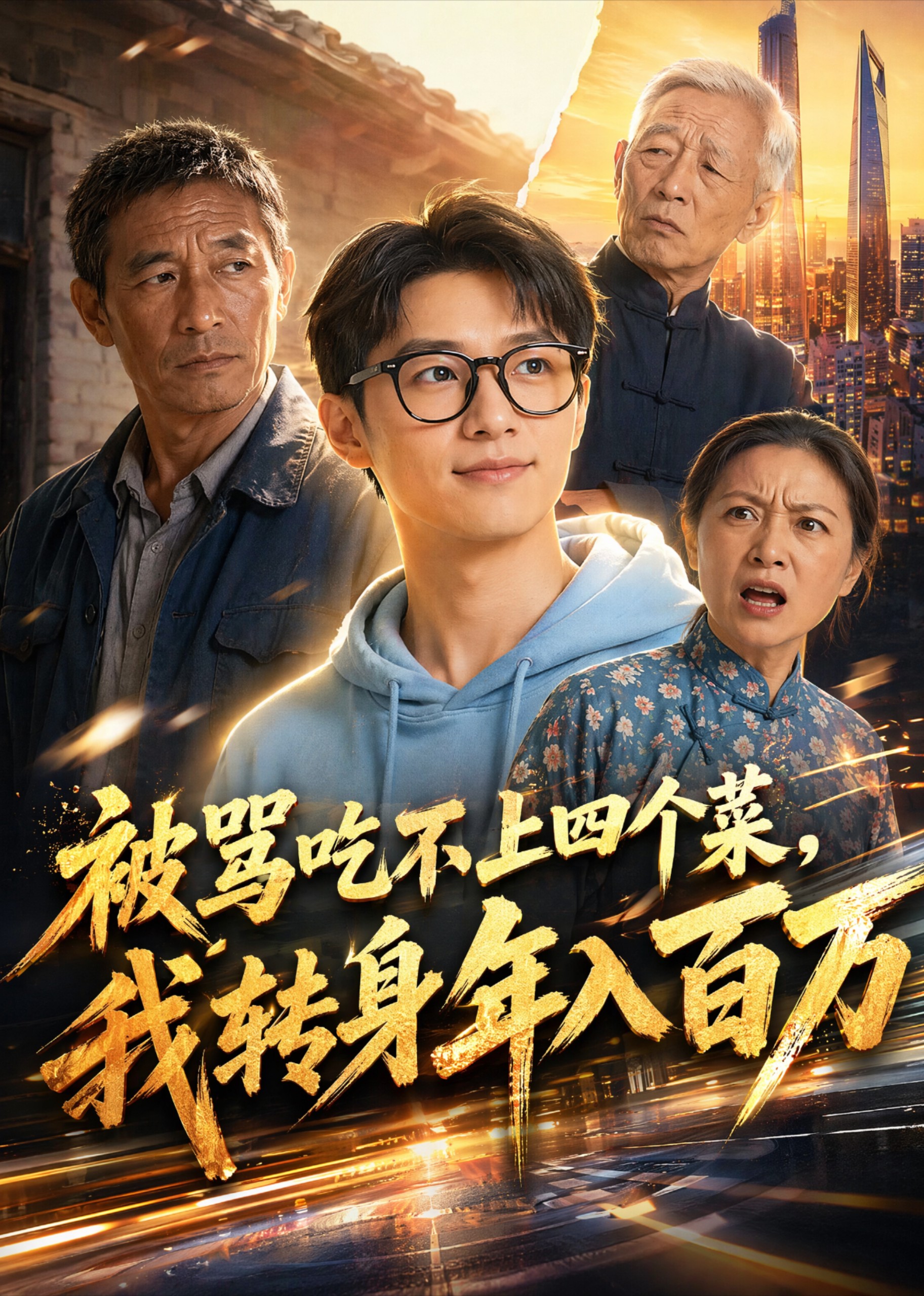 被骂吃不上四个菜，我转身年入百万