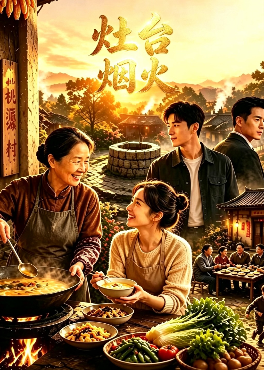 灶台中烟火情封面图