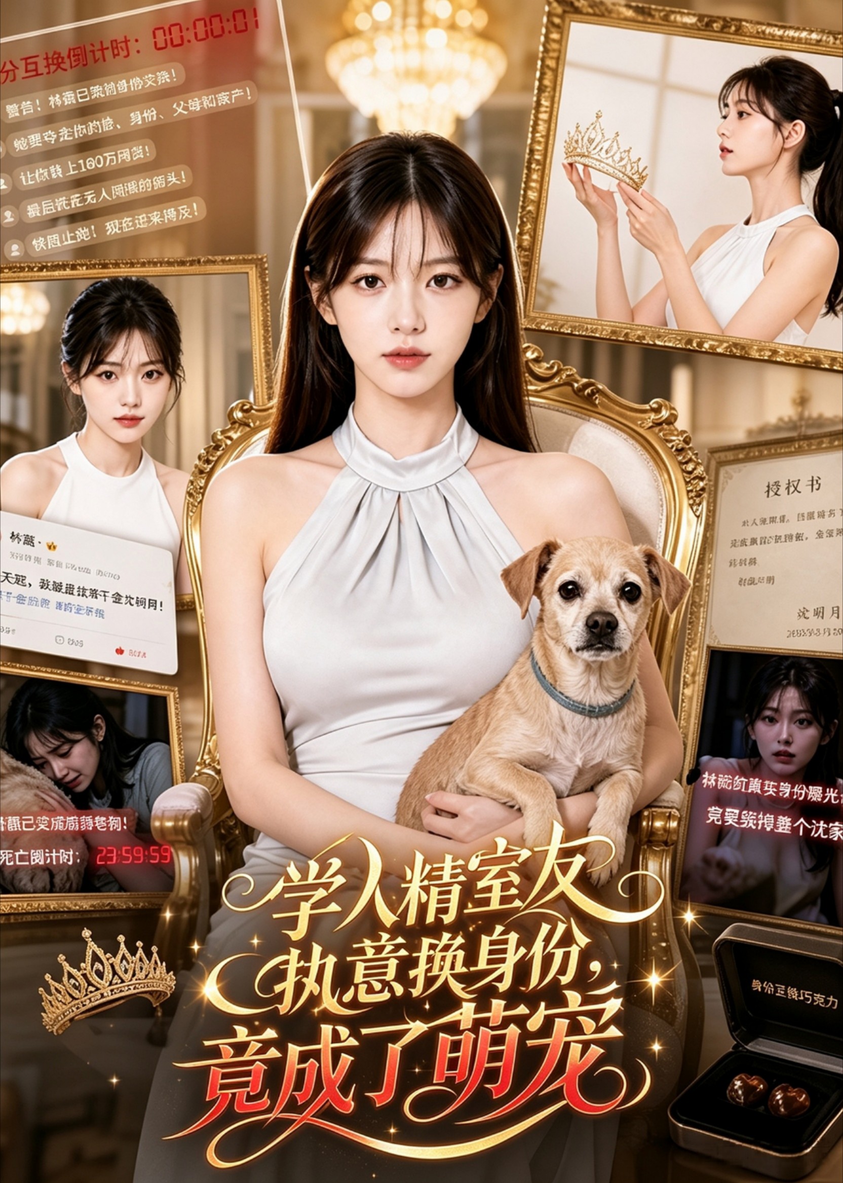学人精室友执意换身份，竟成了萌宠封面图