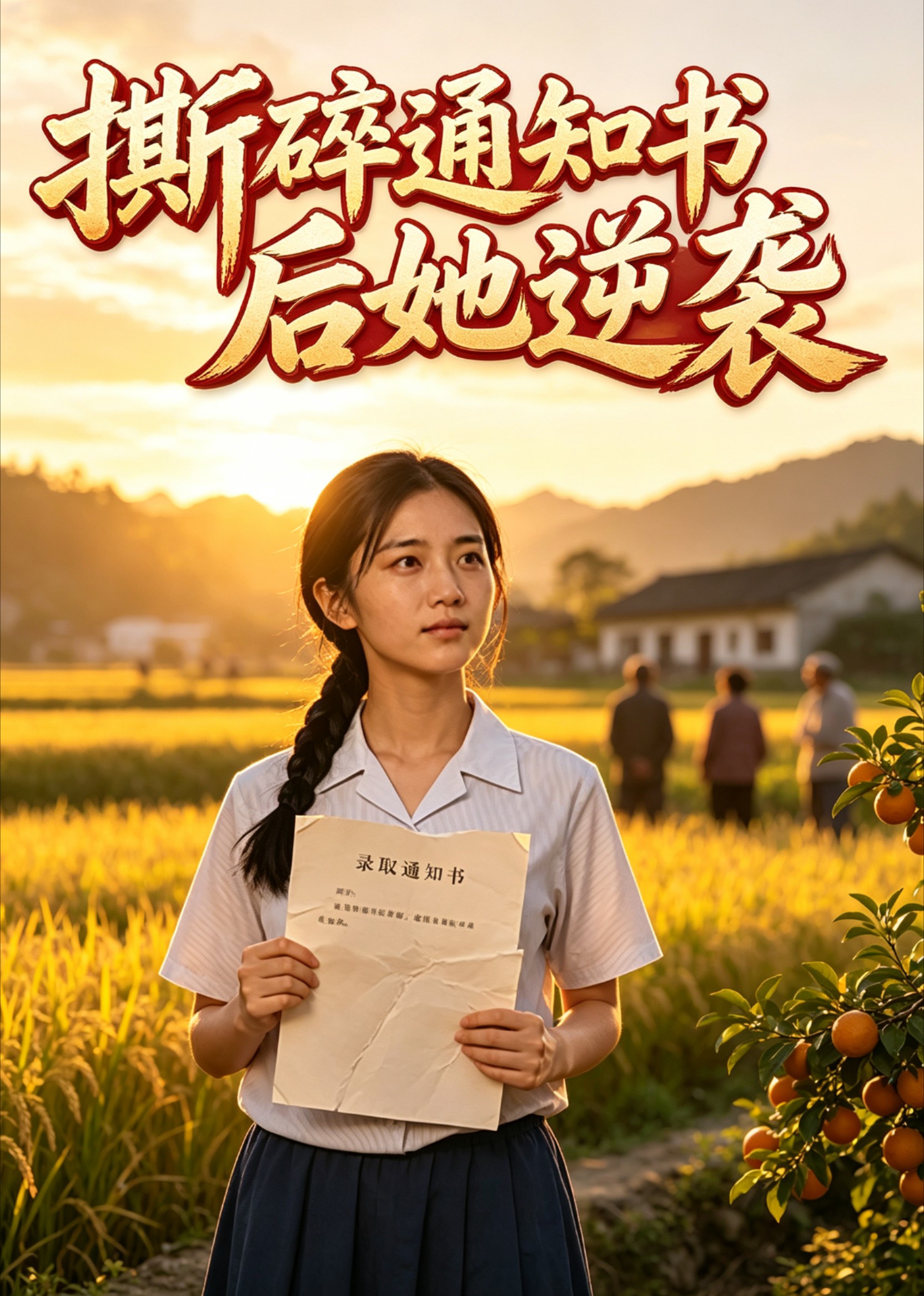 撕碎通知书后她逆袭
