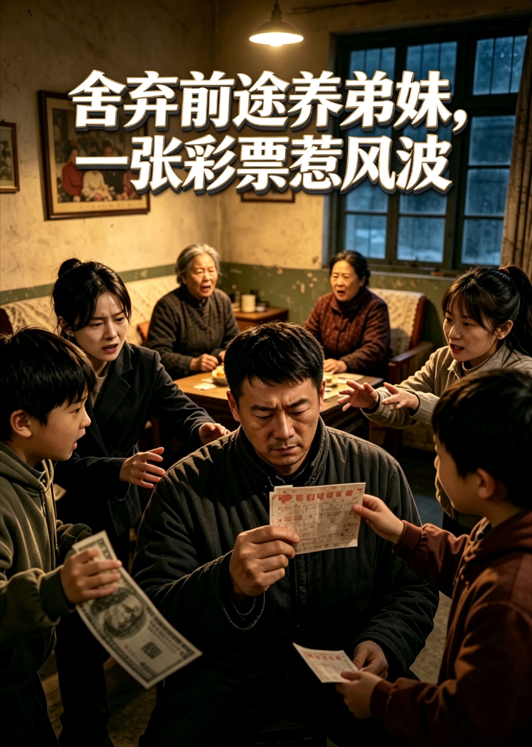 舍弃前途养弟妹，一张彩票惹风波