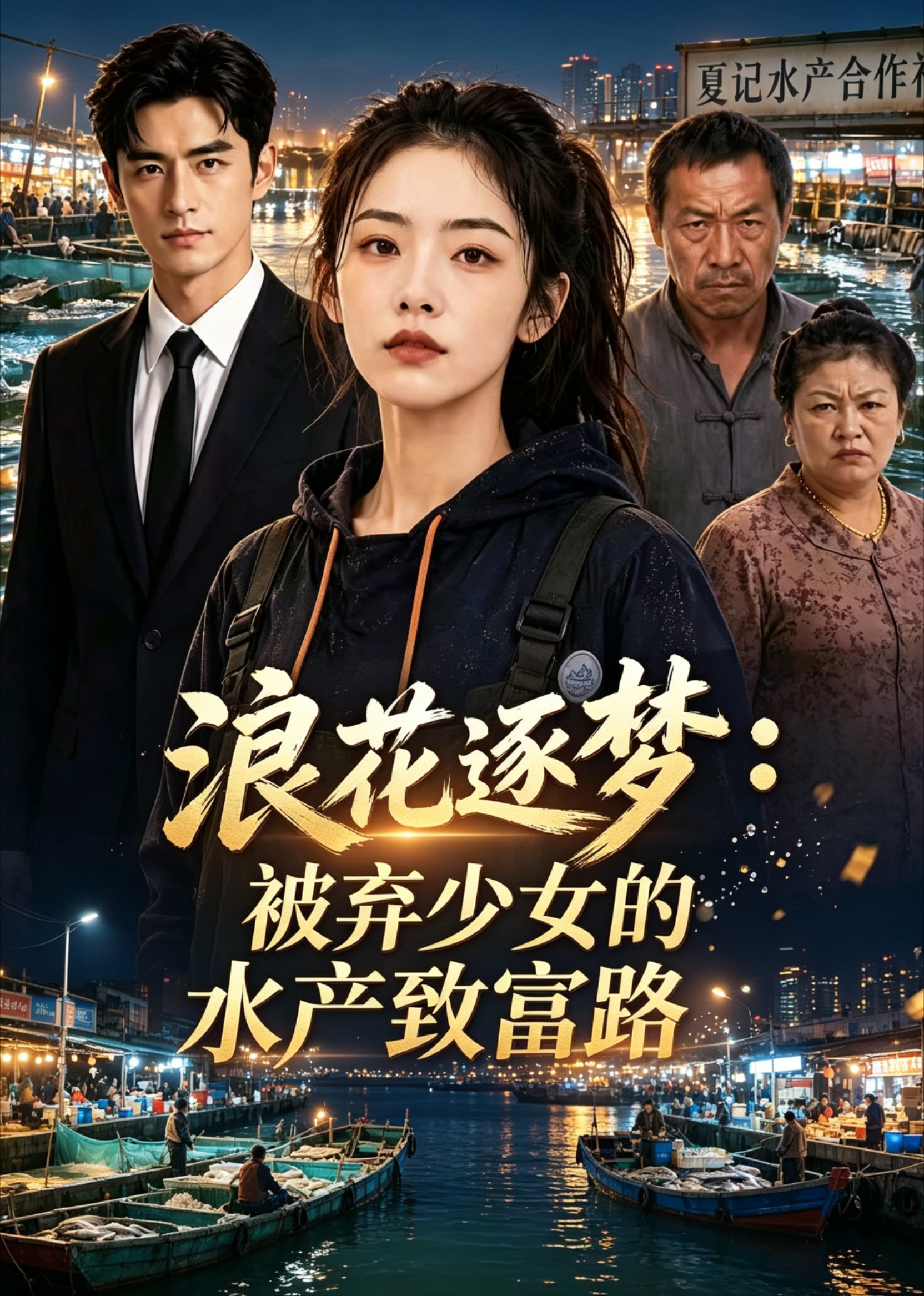 浪花逐梦：被弃少女的水产致富路