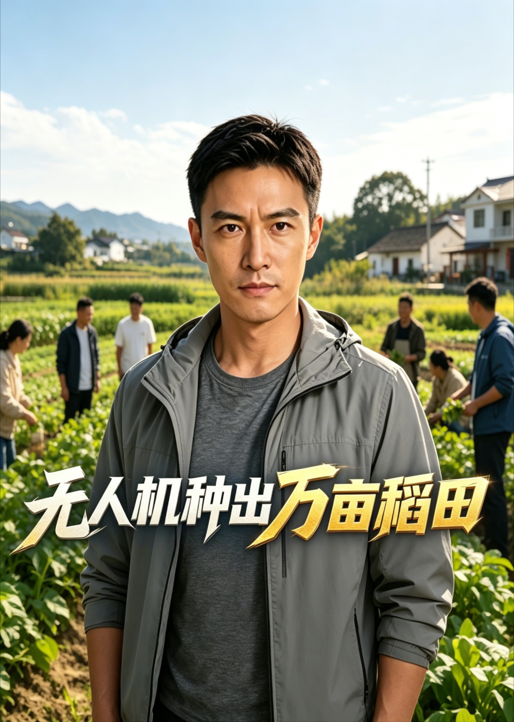无人机种出万亩稻田