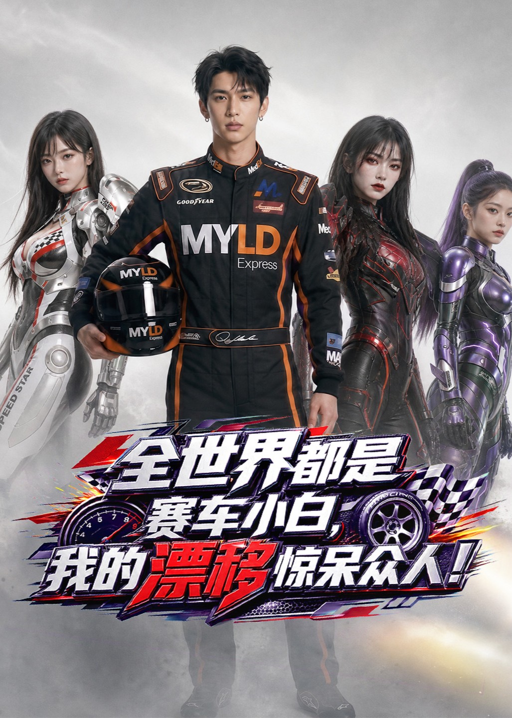 全世界都是赛车小白，我的漂移惊呆众人！封面图