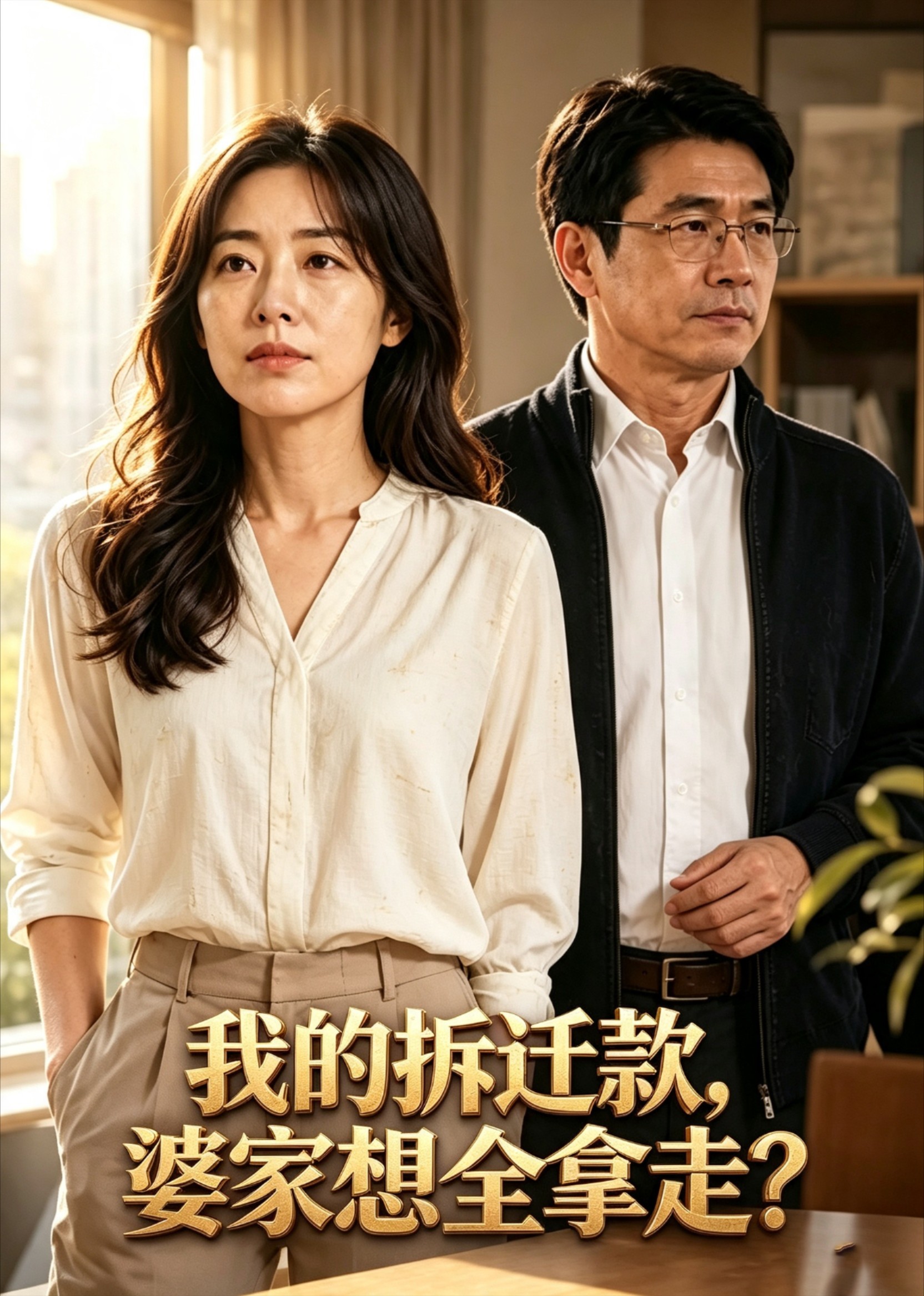 我的拆迁款，婆家想全拿走？