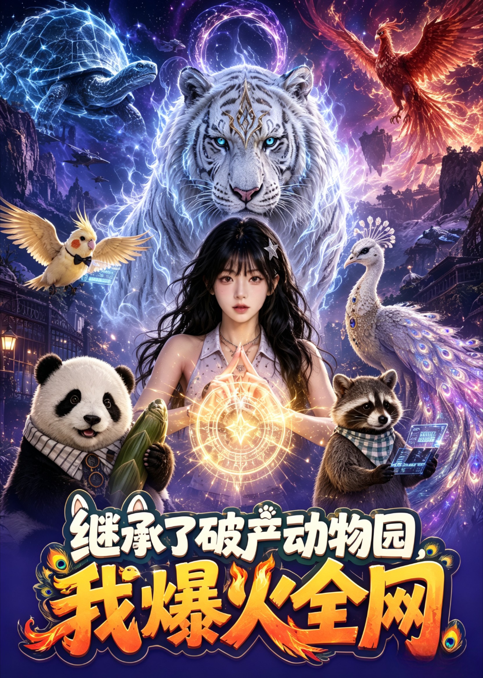 继承了破产动物园，我爆火全网
