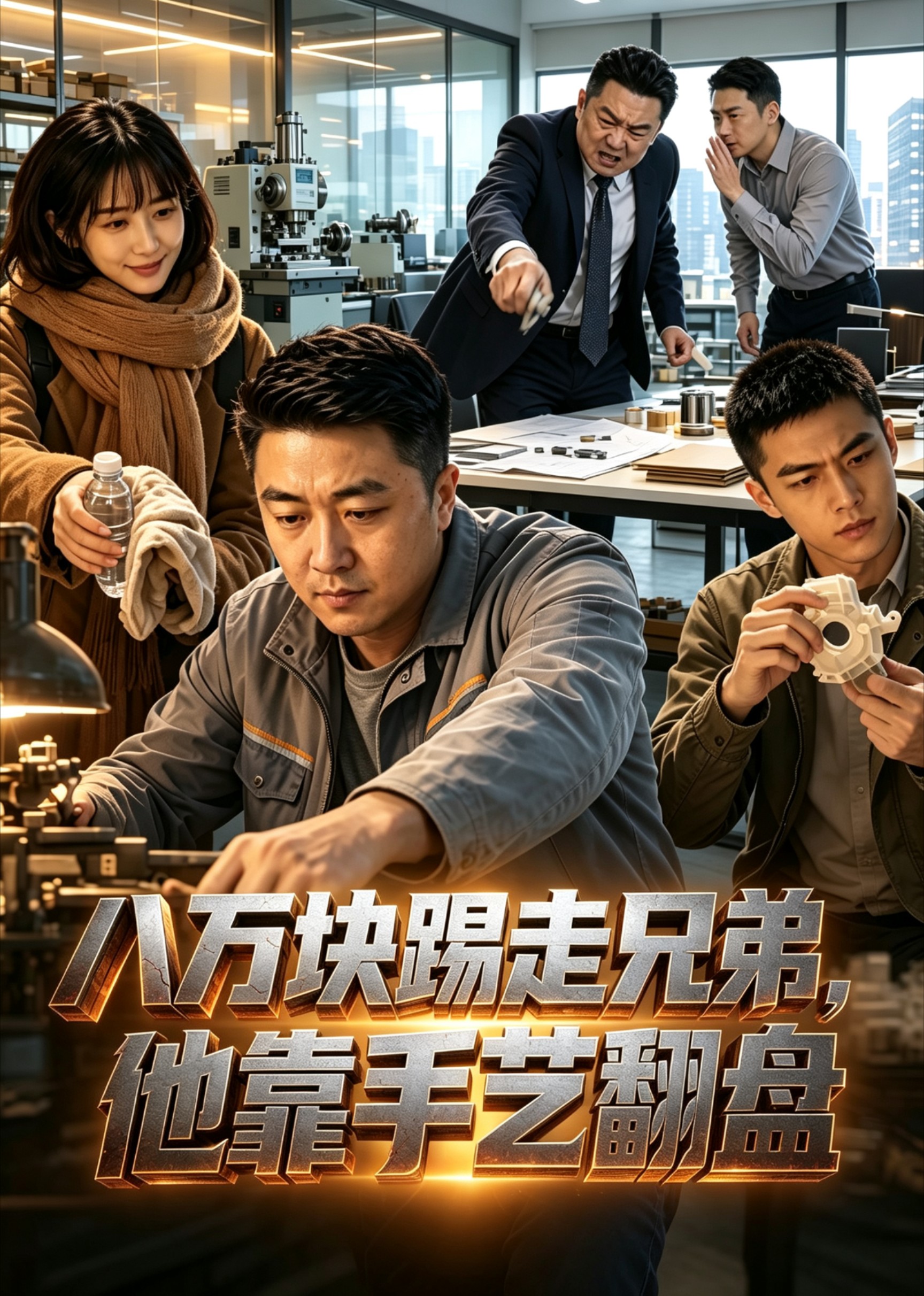 八万块踢走兄弟，他靠手艺翻盘