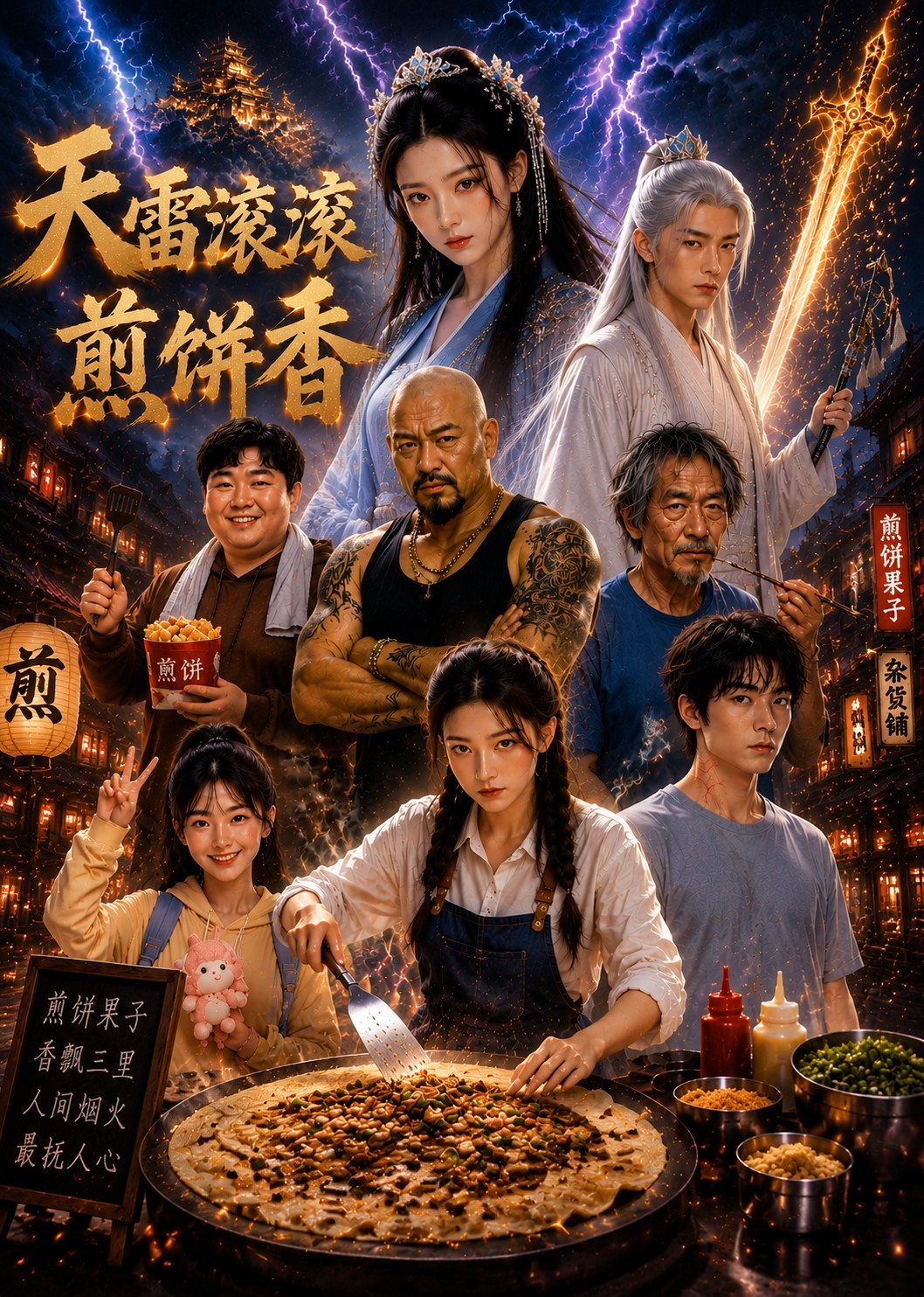 天雷滚滚煎饼香