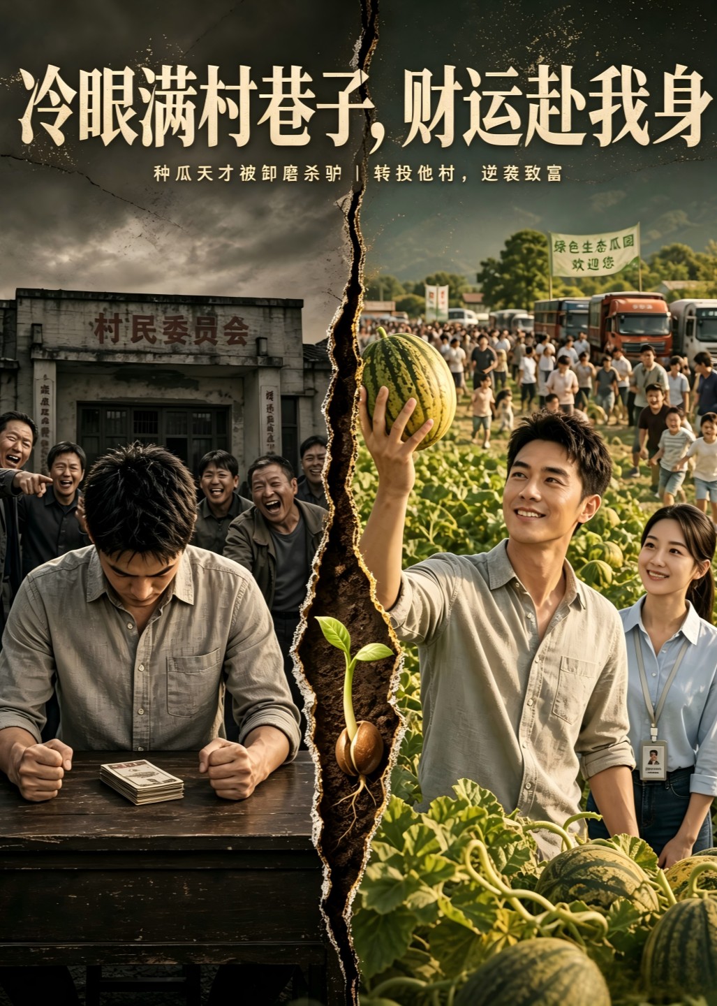 冷眼满村巷子，财运赴我身