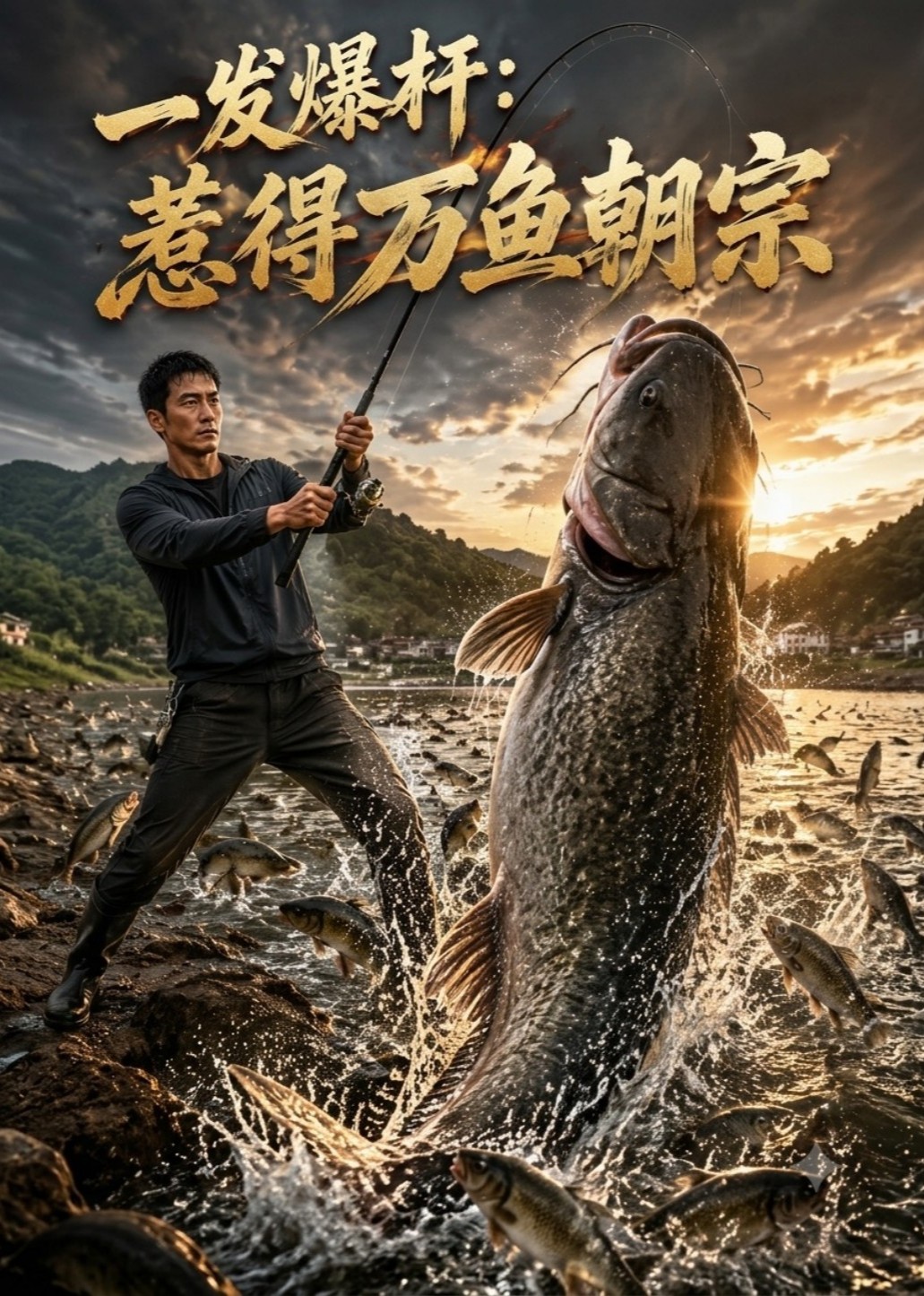 一发爆杆：惹得万鱼朝宗