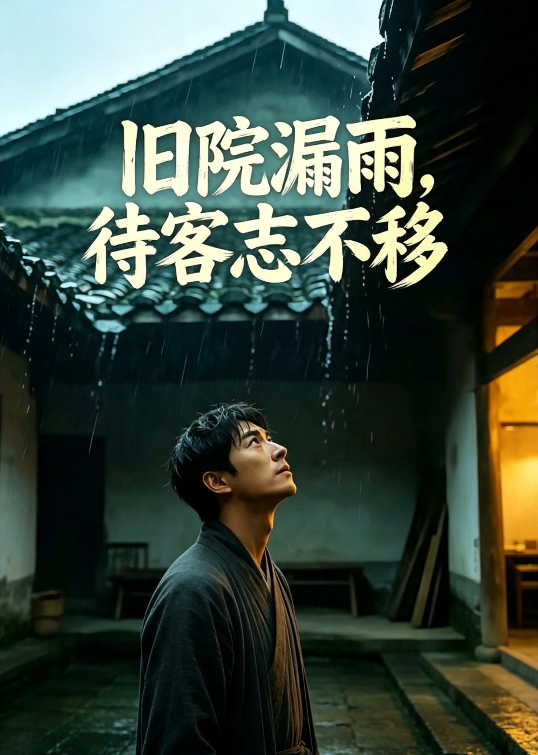 旧院漏雨，待客志不移
