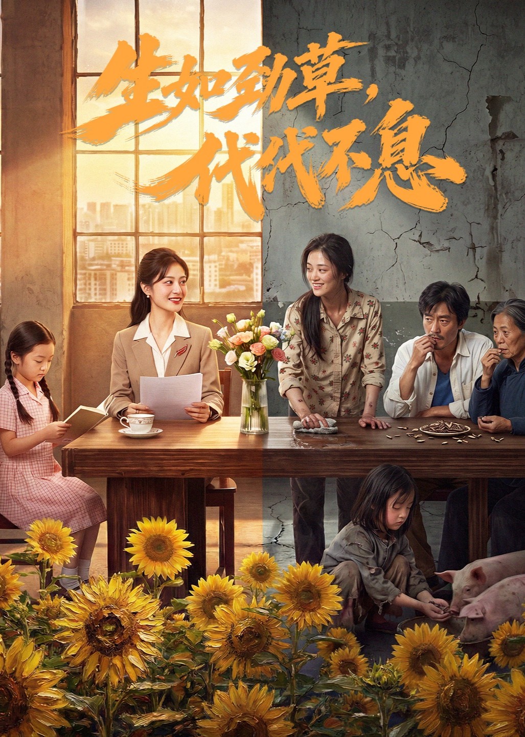 生如劲草，代代不息