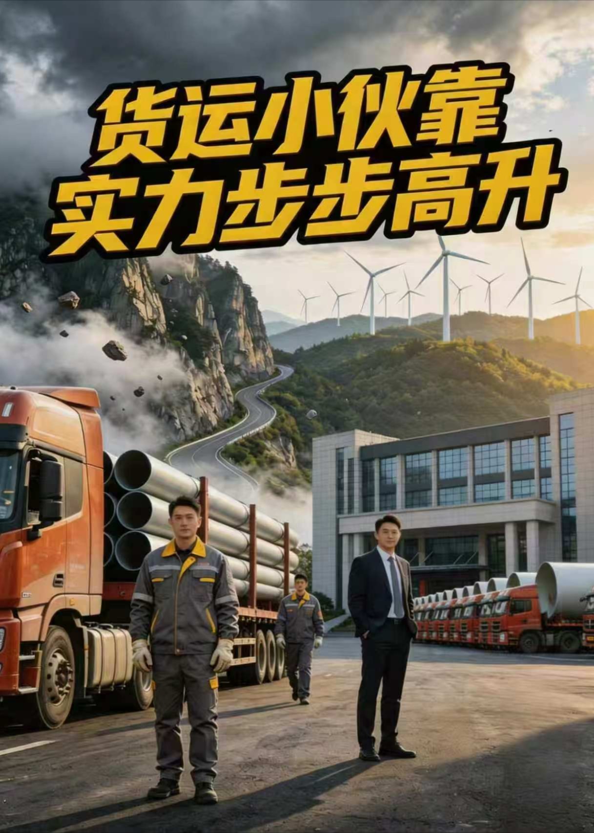 货运小伙靠实力步步高升