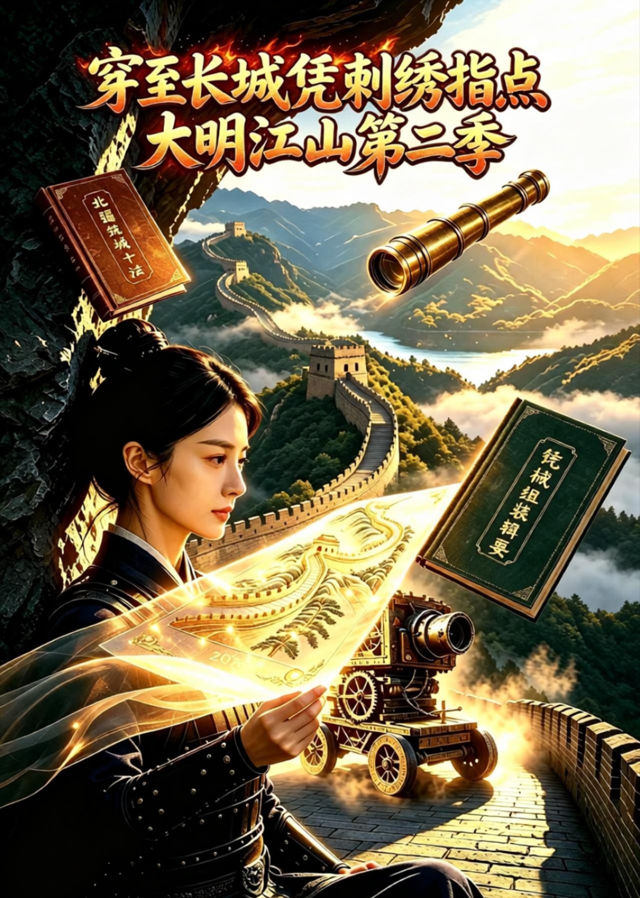 穿至长城凭刺绣指点大明江山第二季