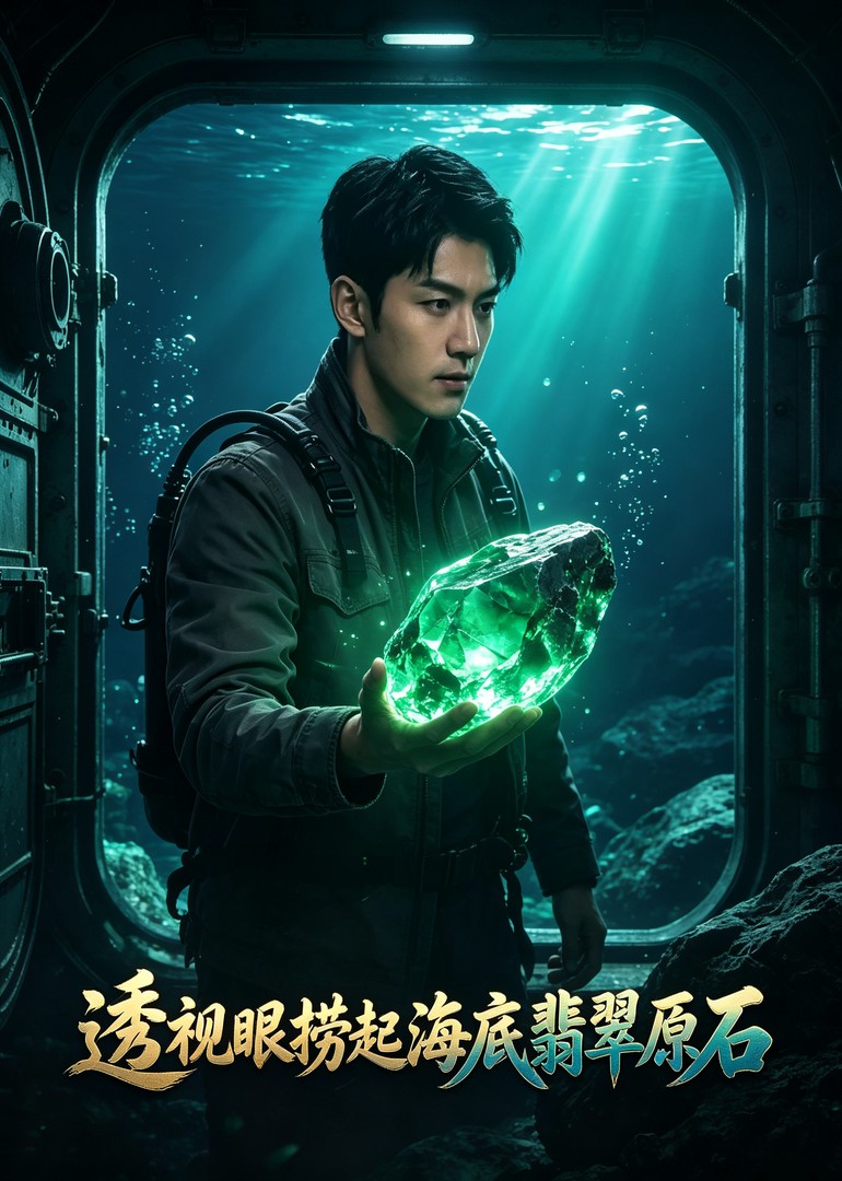 透视眼捞起海底翡翠原石封面图