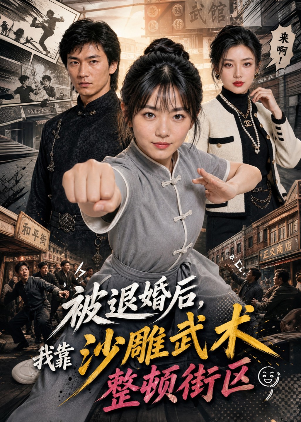 被退婚后，我靠沙雕武术整顿街区