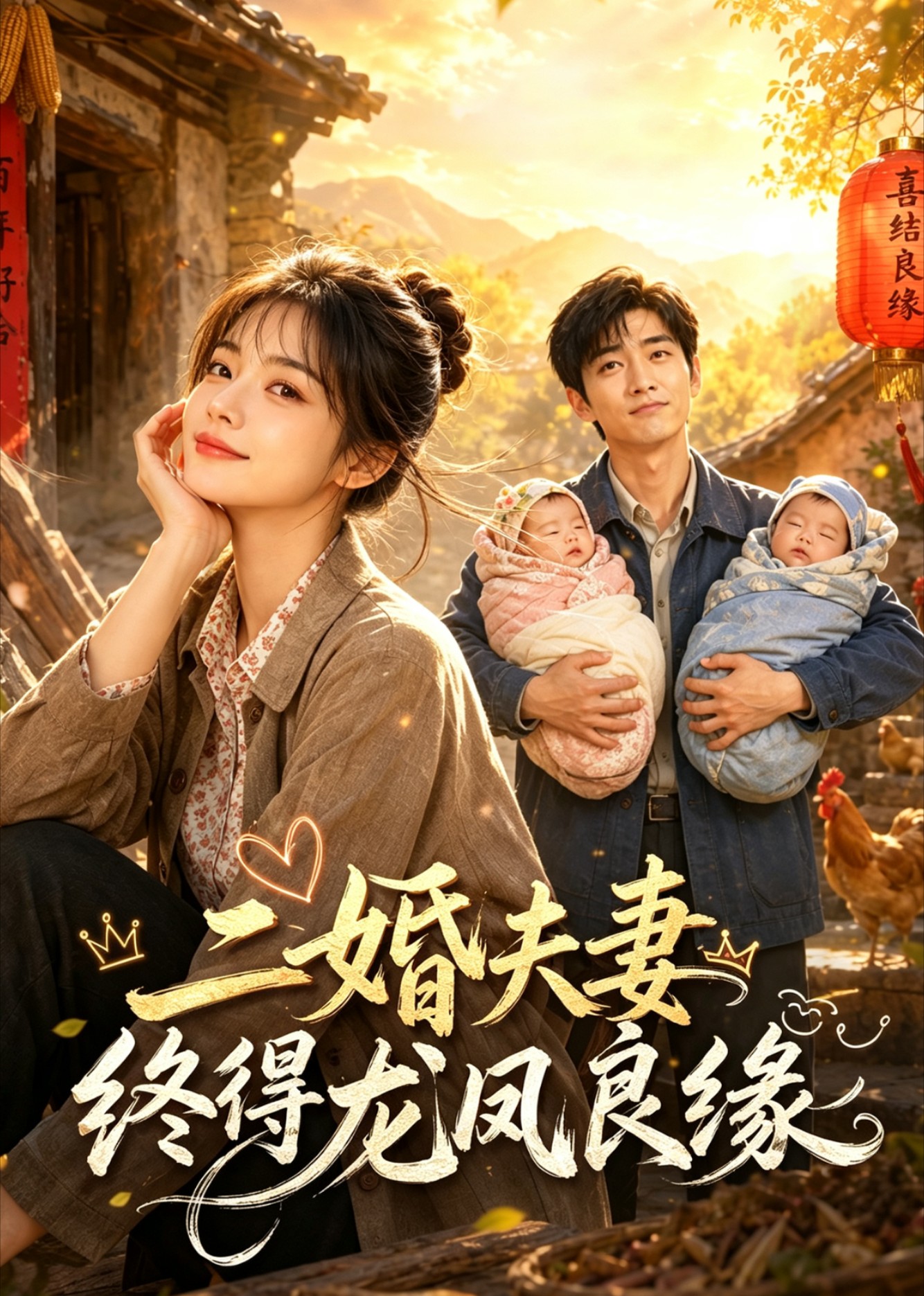 二婚夫妻终得龙凤良缘
