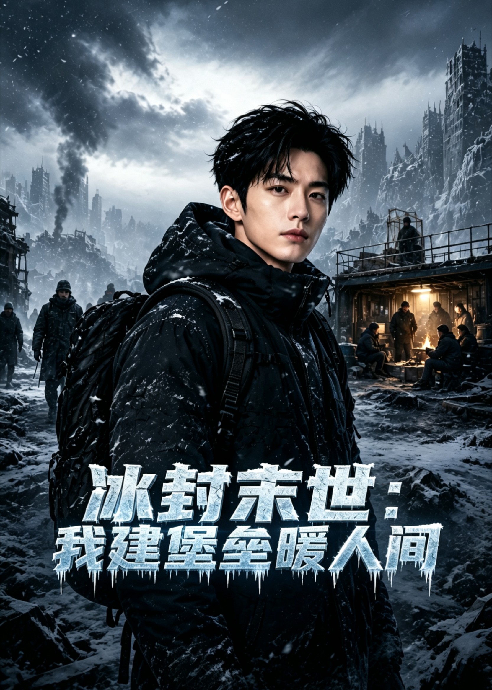 冰封末世：我建堡垒暖人间封面图