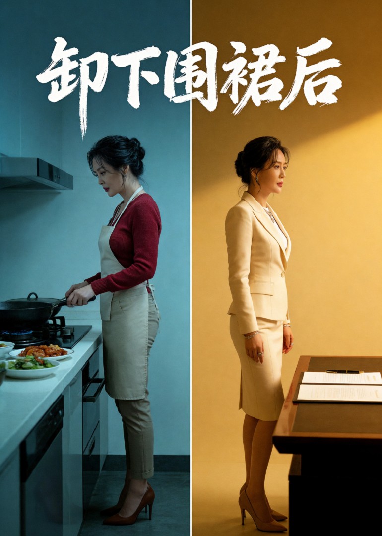 卸下围裙后