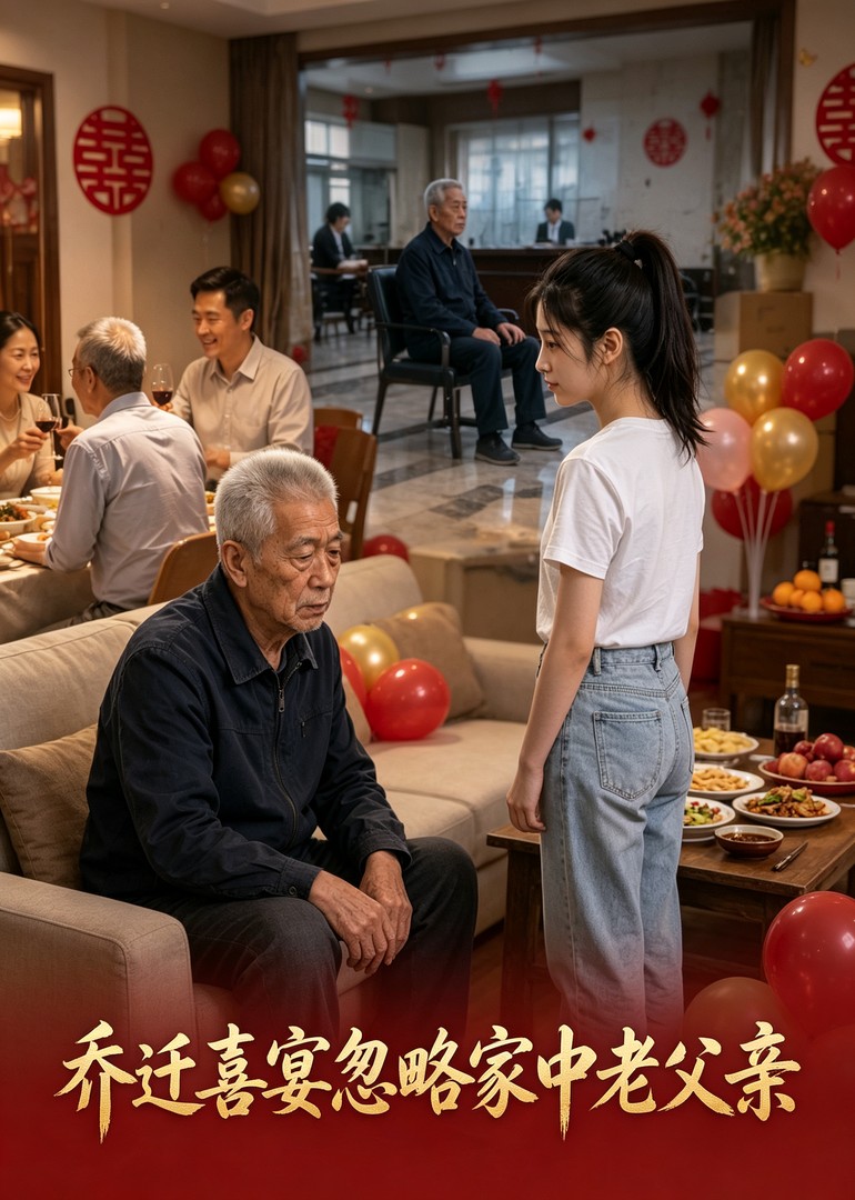 乔迁喜宴忽略家中老父亲