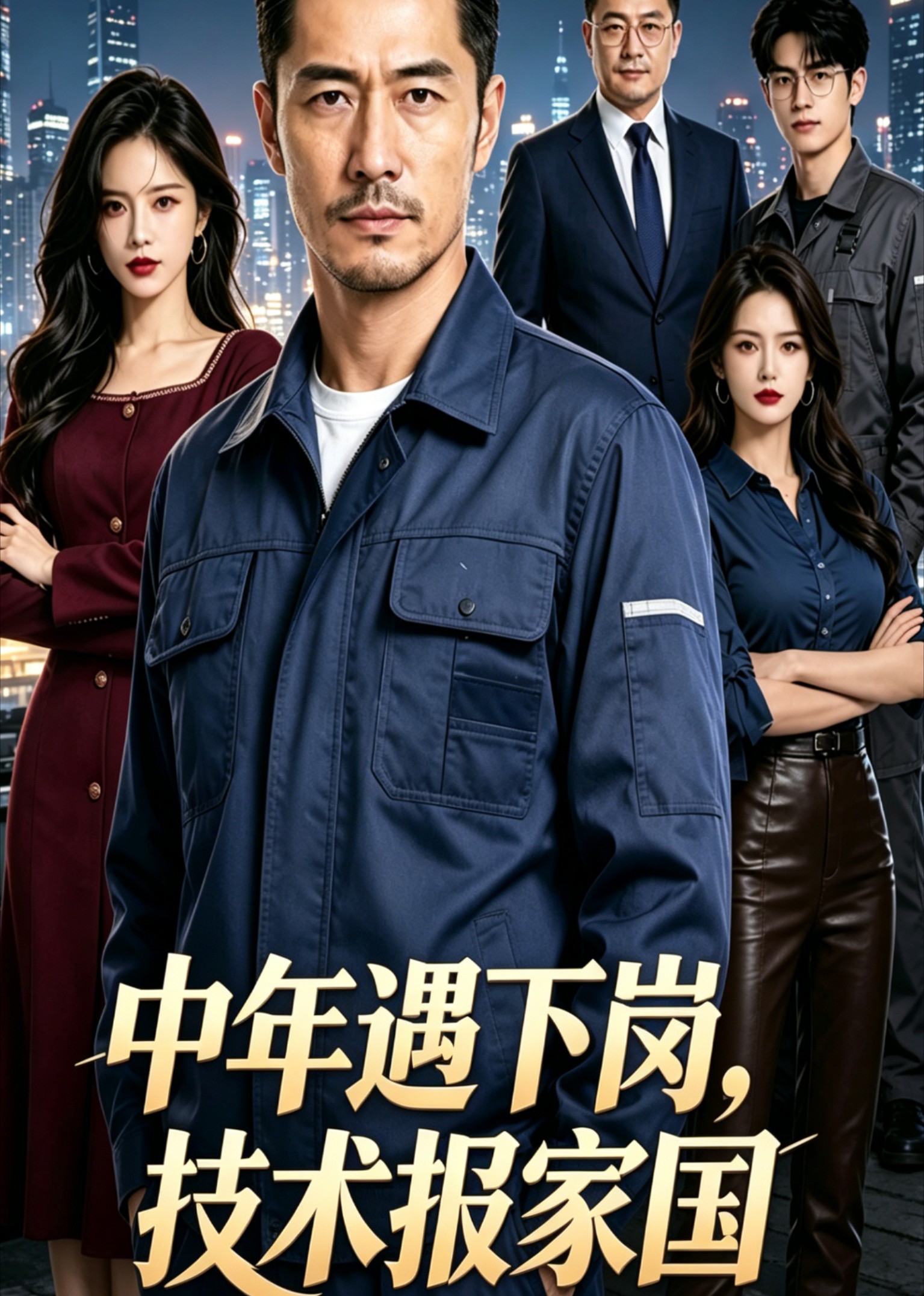 中年遇下岗，技术报家国