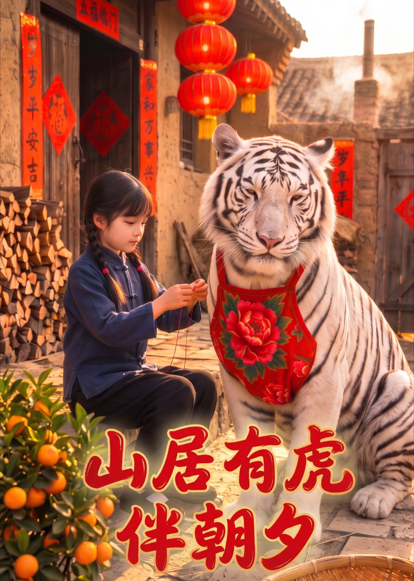 山居有虎伴朝夕封面图