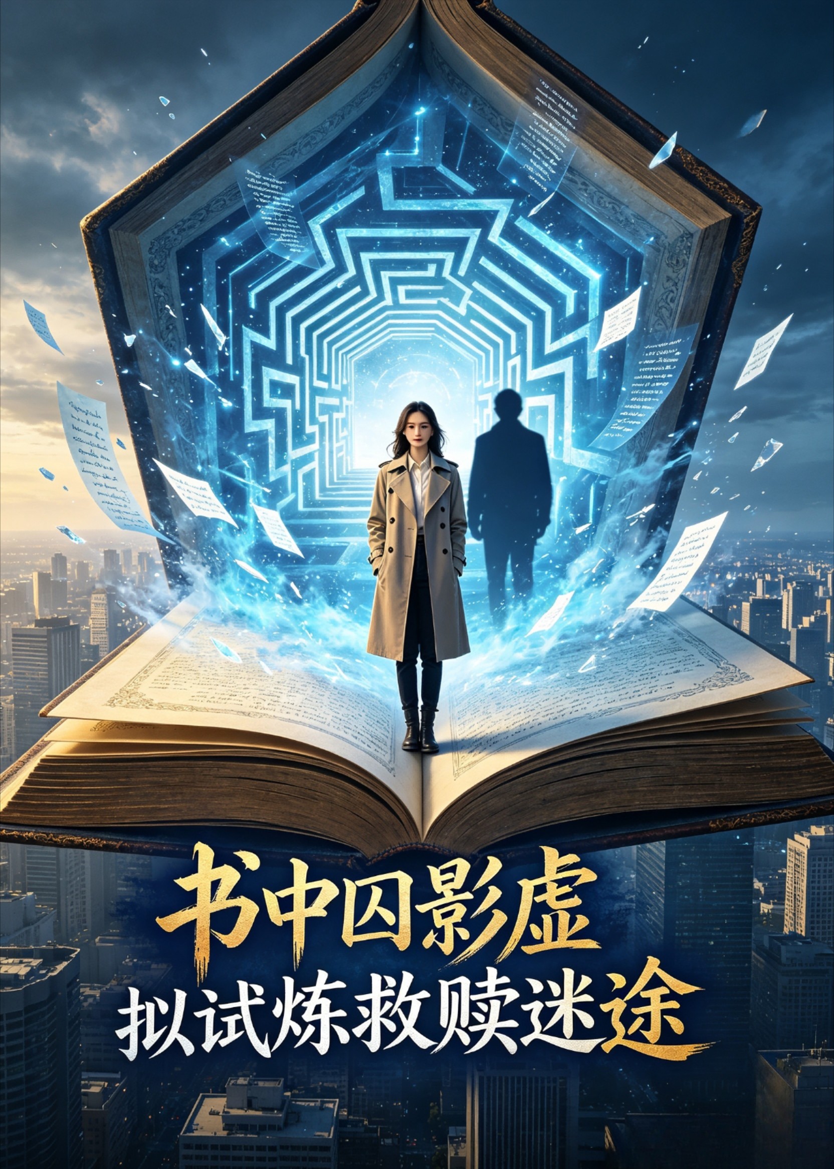 书中囚影虚拟试炼救赎迷途