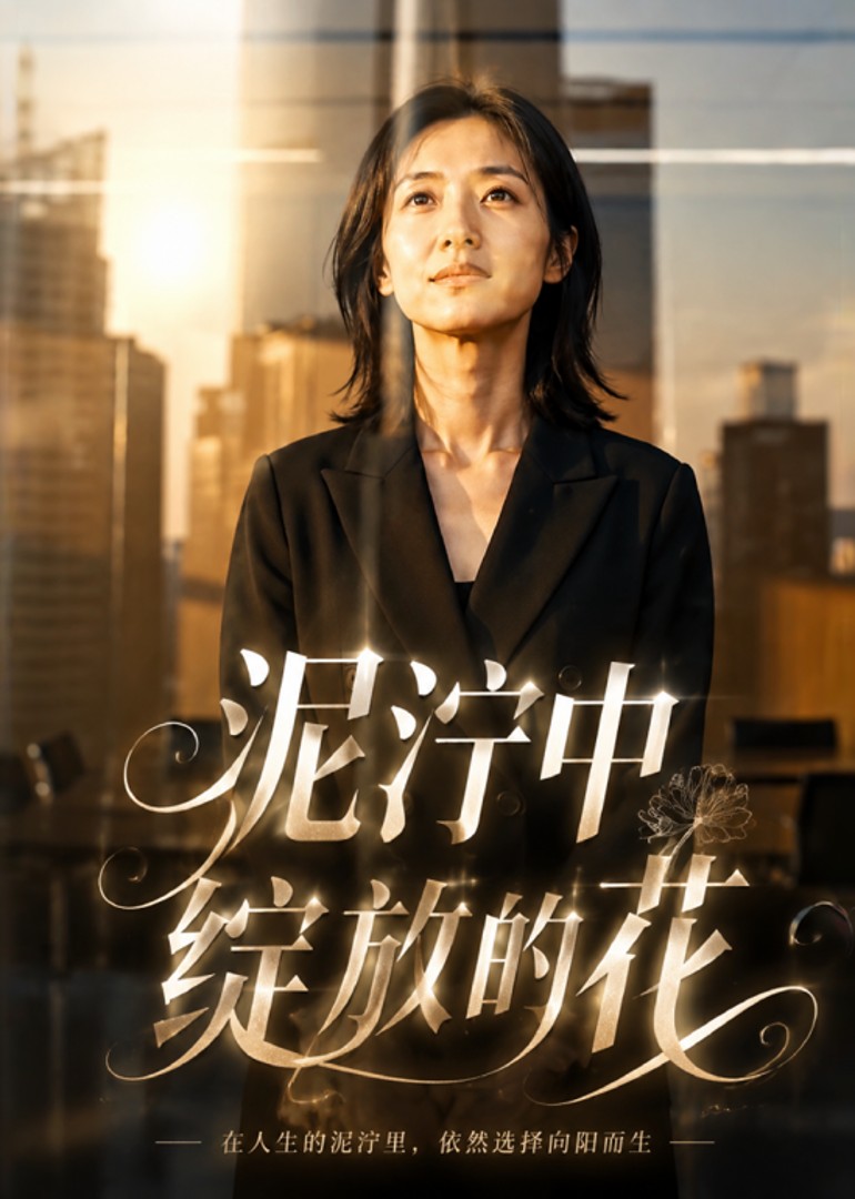 泥泞中绽放的花
