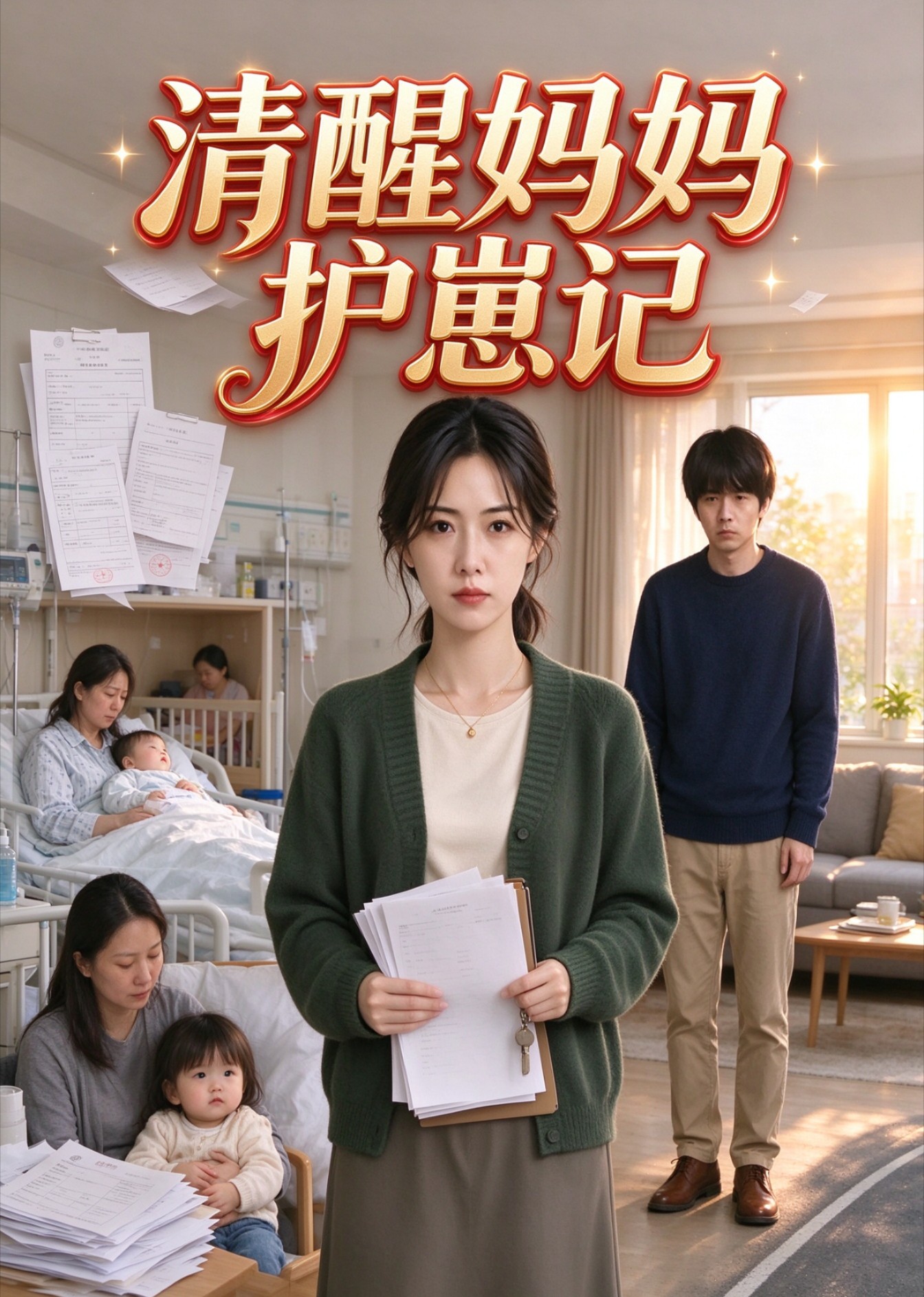 清醒妈妈护崽记封面图