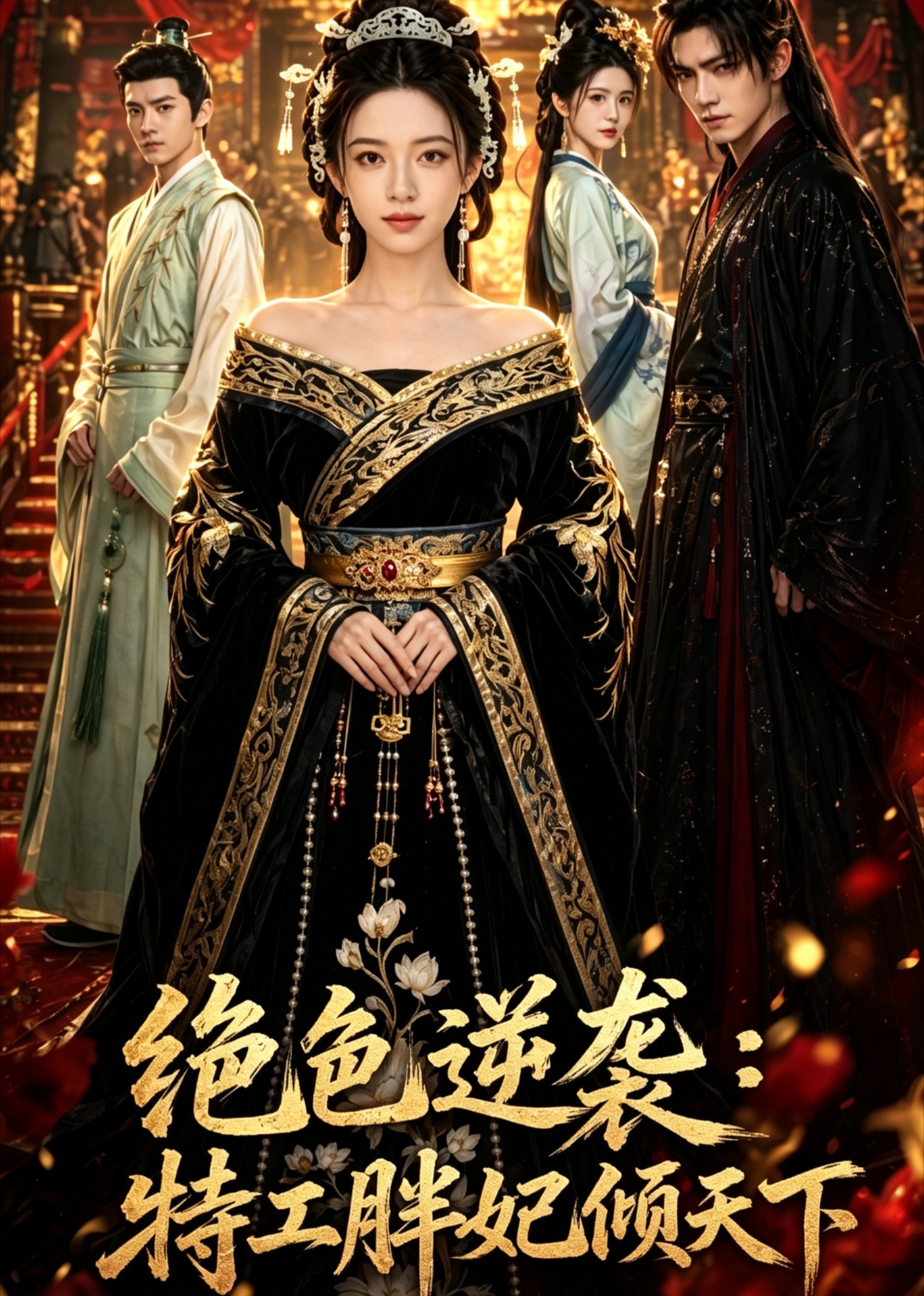 绝色逆袭：特工胖妃倾天下封面图