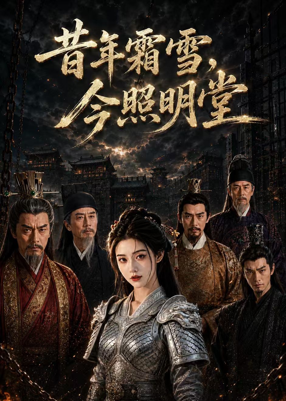 昔年霜雪，今照明堂