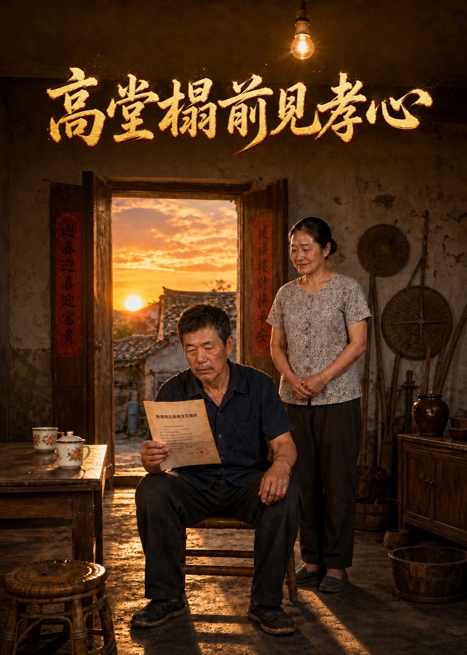 高堂榻前见孝心