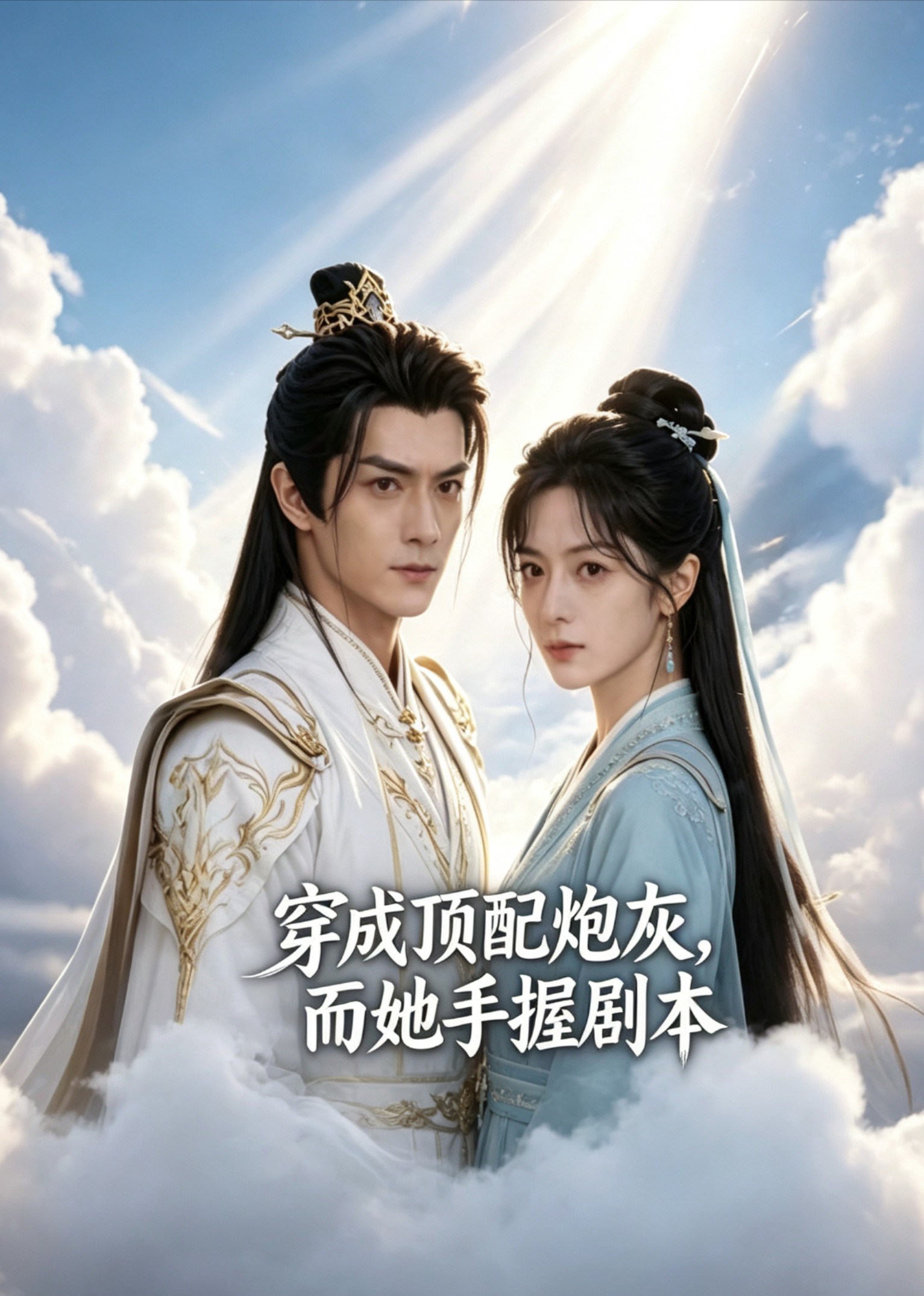 穿成顶配炮灰，而她手握剧本封面图