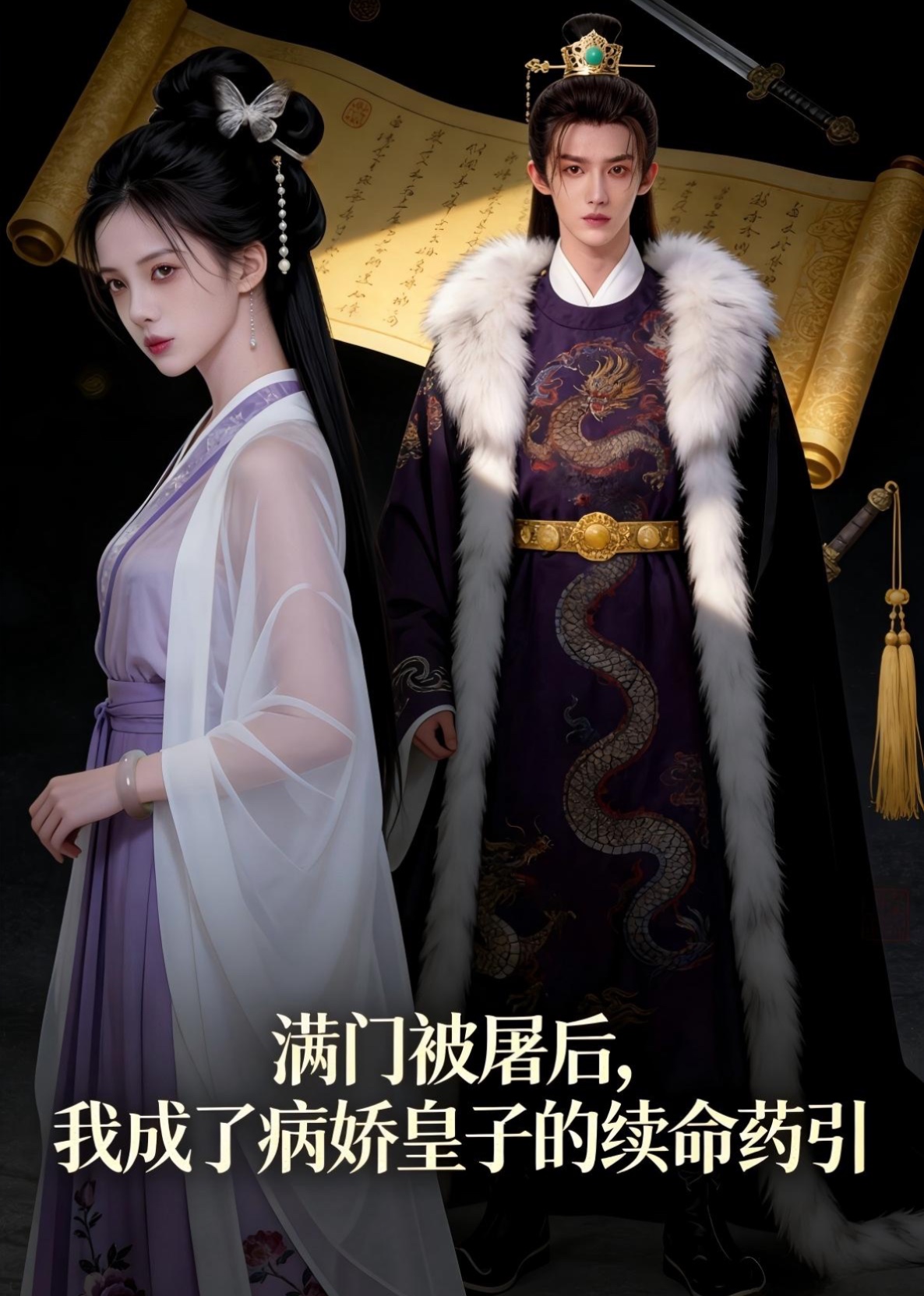 满门被屠后，我成了病娇皇子的续命药引封面图