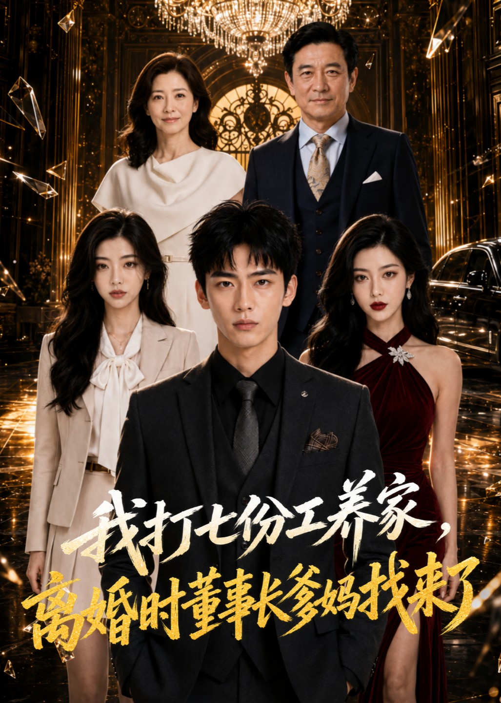 我打七份工养家，离婚时董事长爹妈找来了封面图