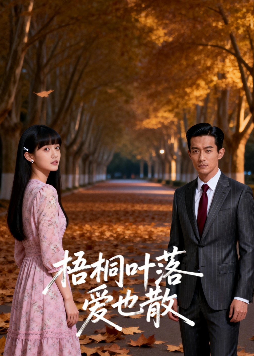 梧桐叶落爱也散