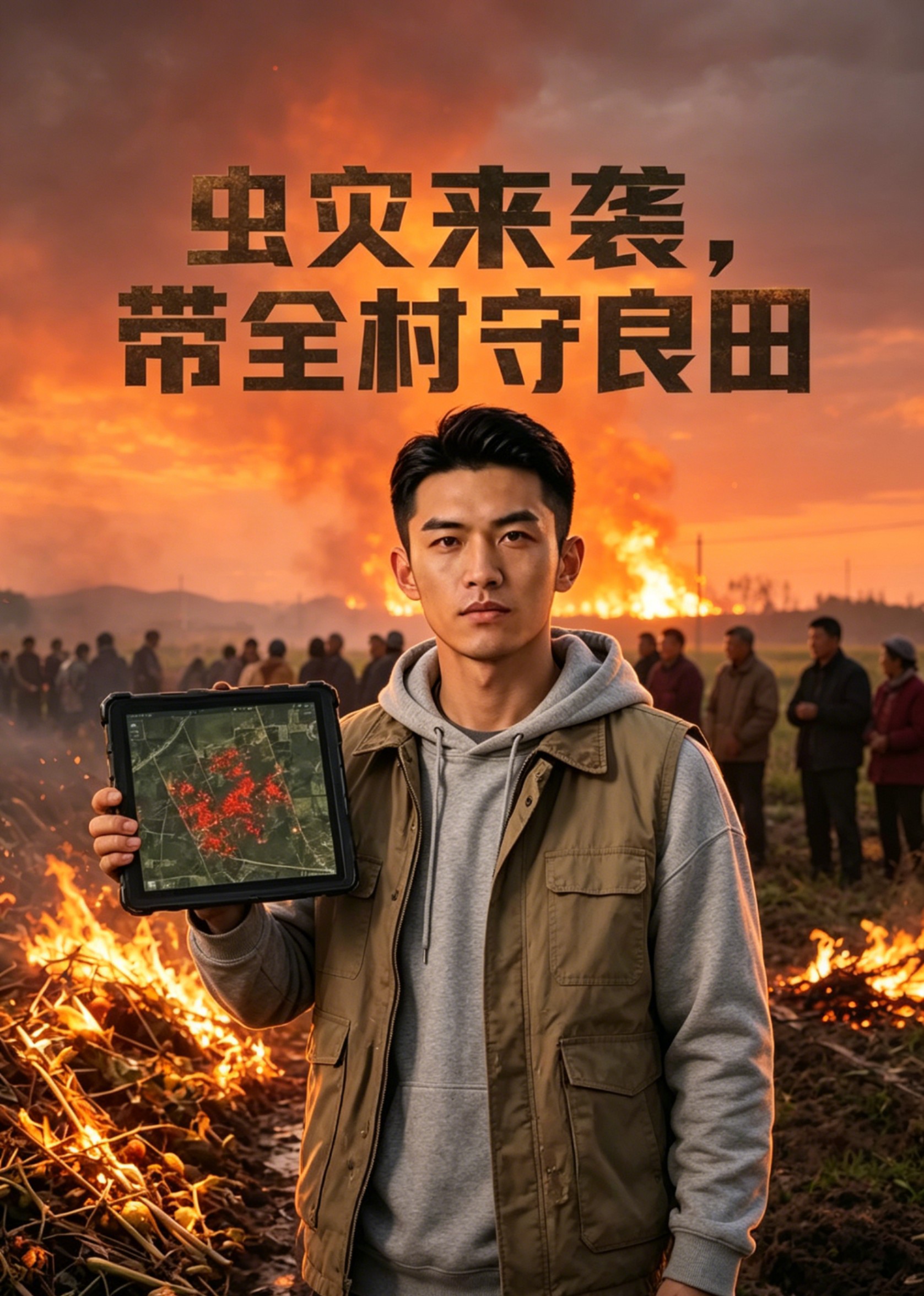 虫灾来袭，带全村守良田