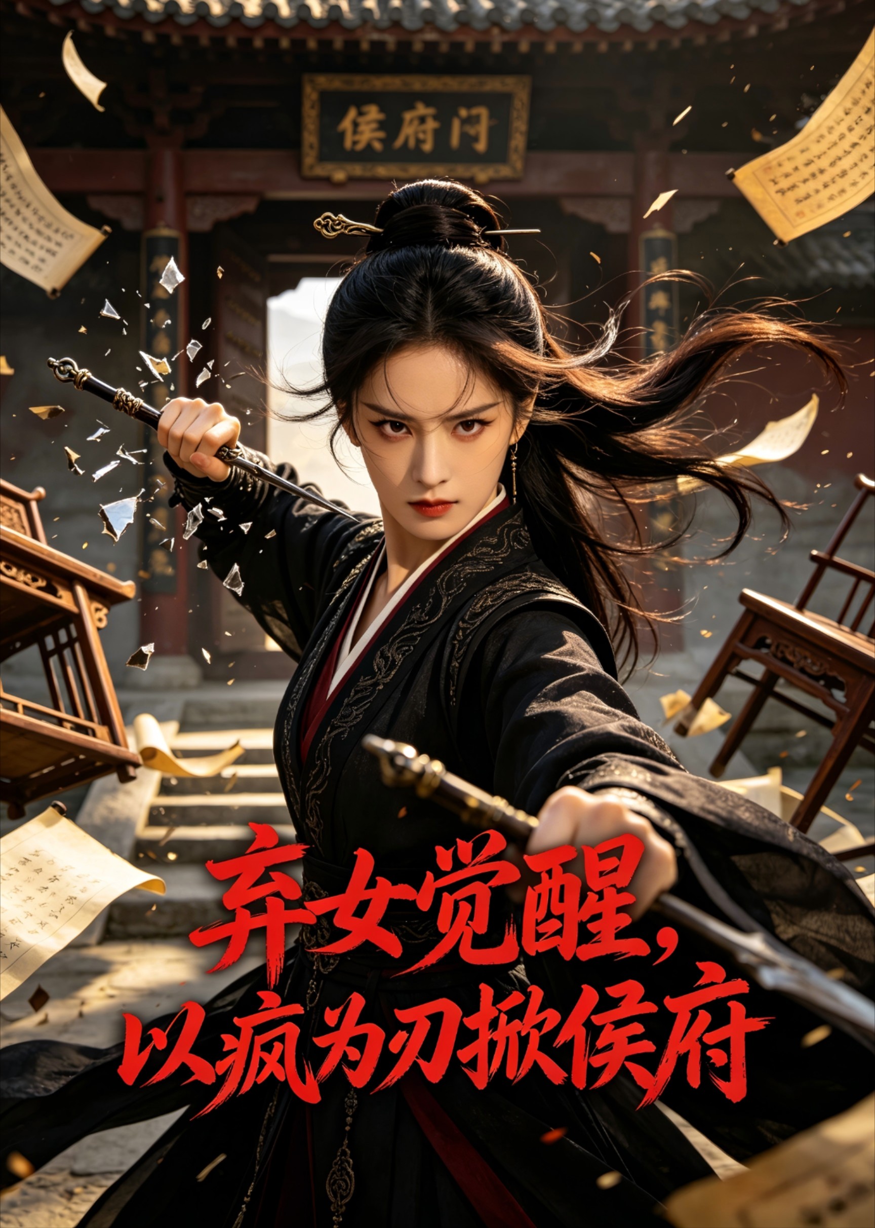 弃女觉醒，以疯为刃屠侯府