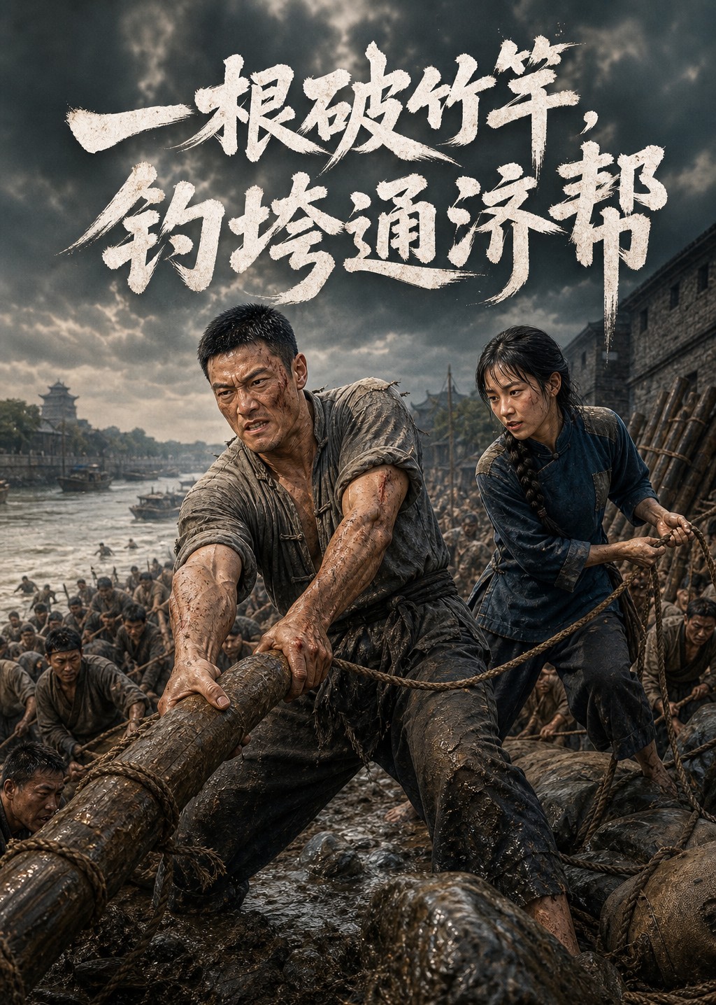一根破竹竿，钓垮通济帮