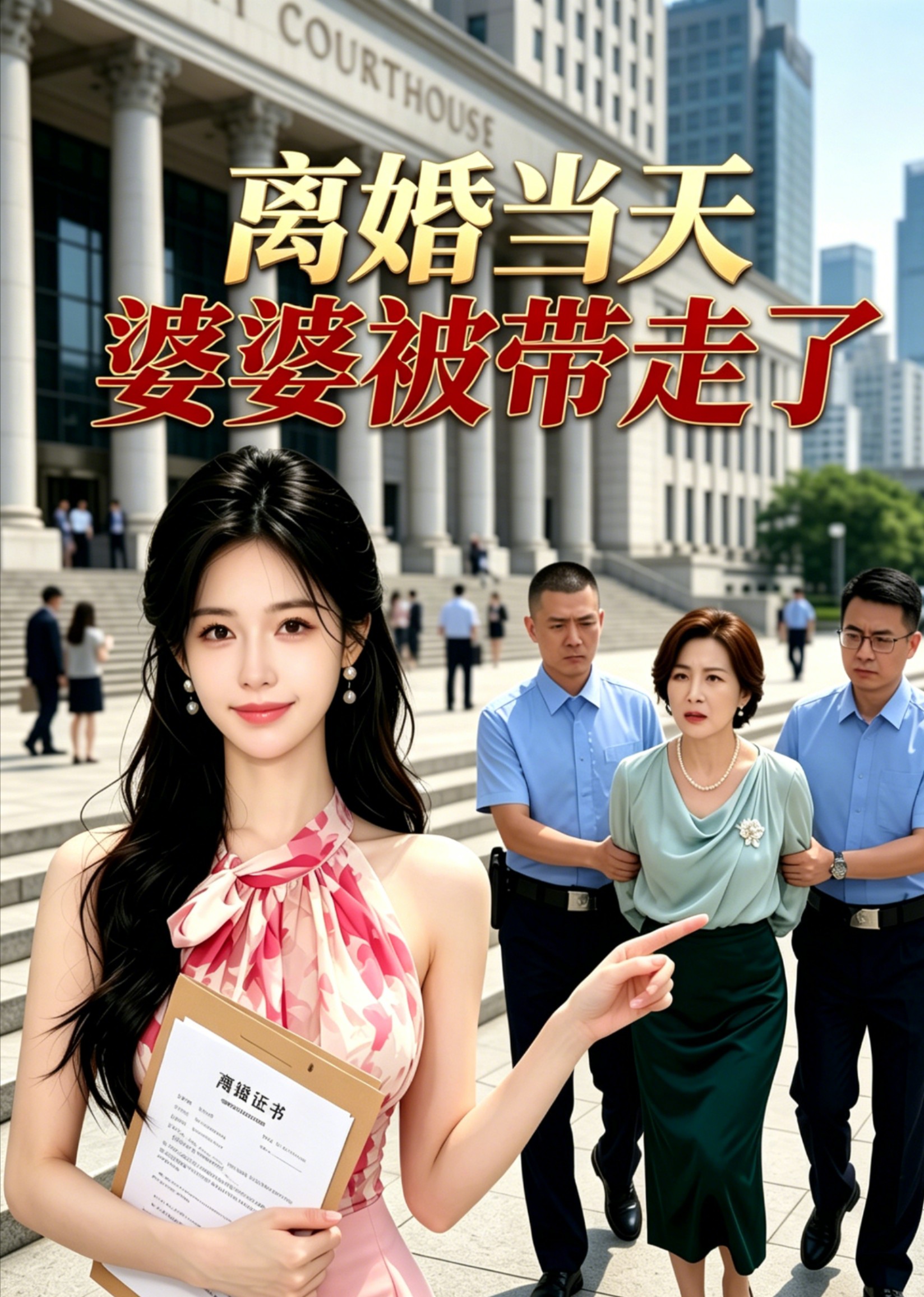 离婚当天，婆婆被带走了
