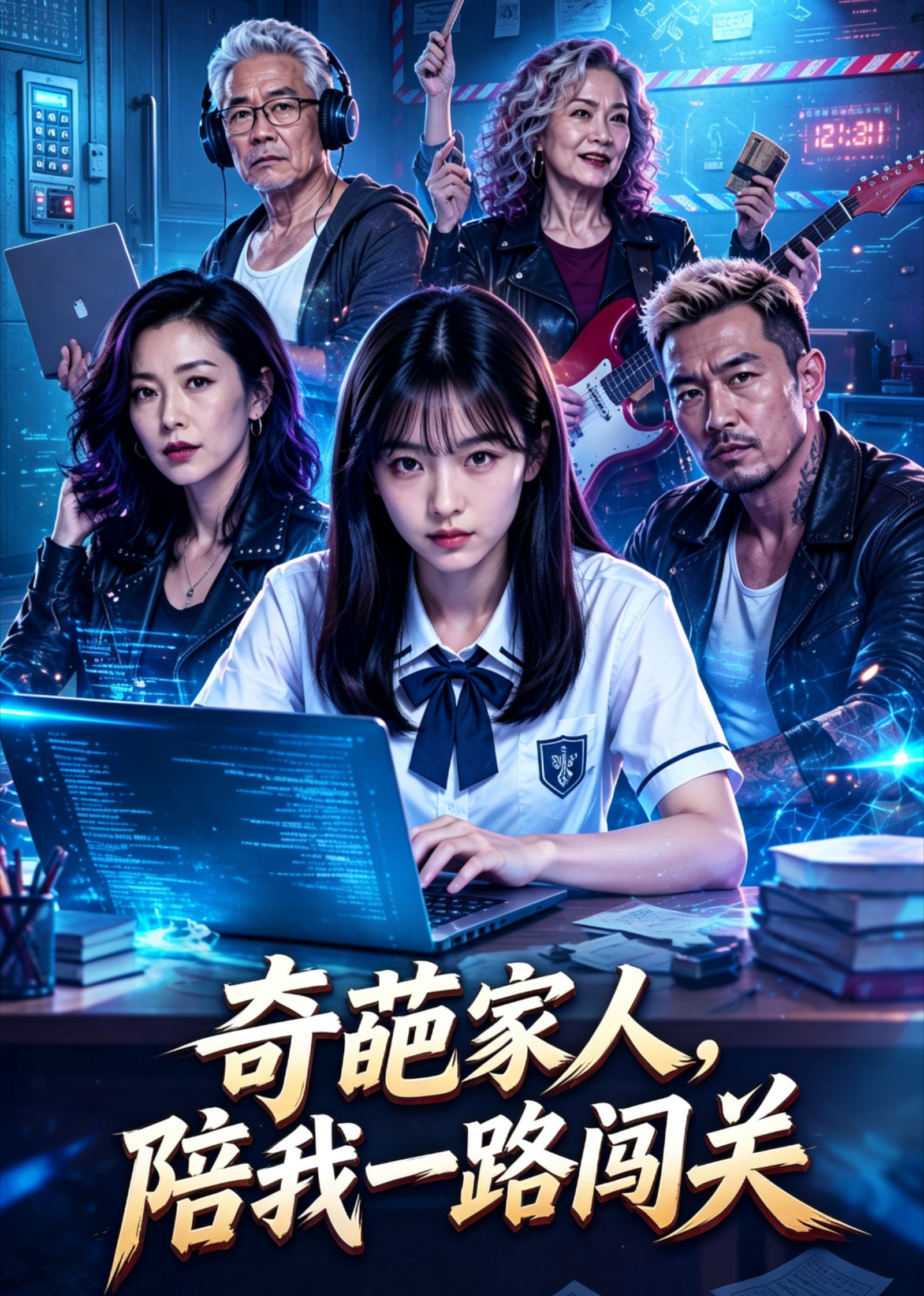 奇葩家人，陪我一路闯关